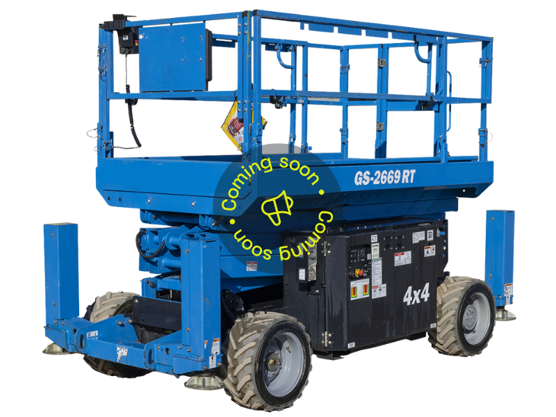 Genie GS-2669 RT diesel scissor lift