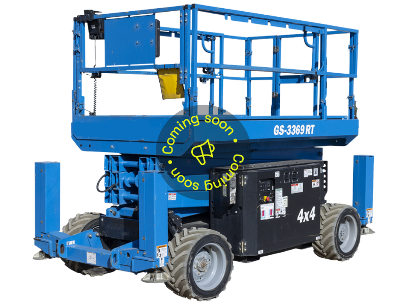 Genie GS-3369 RT diesel scissor lift