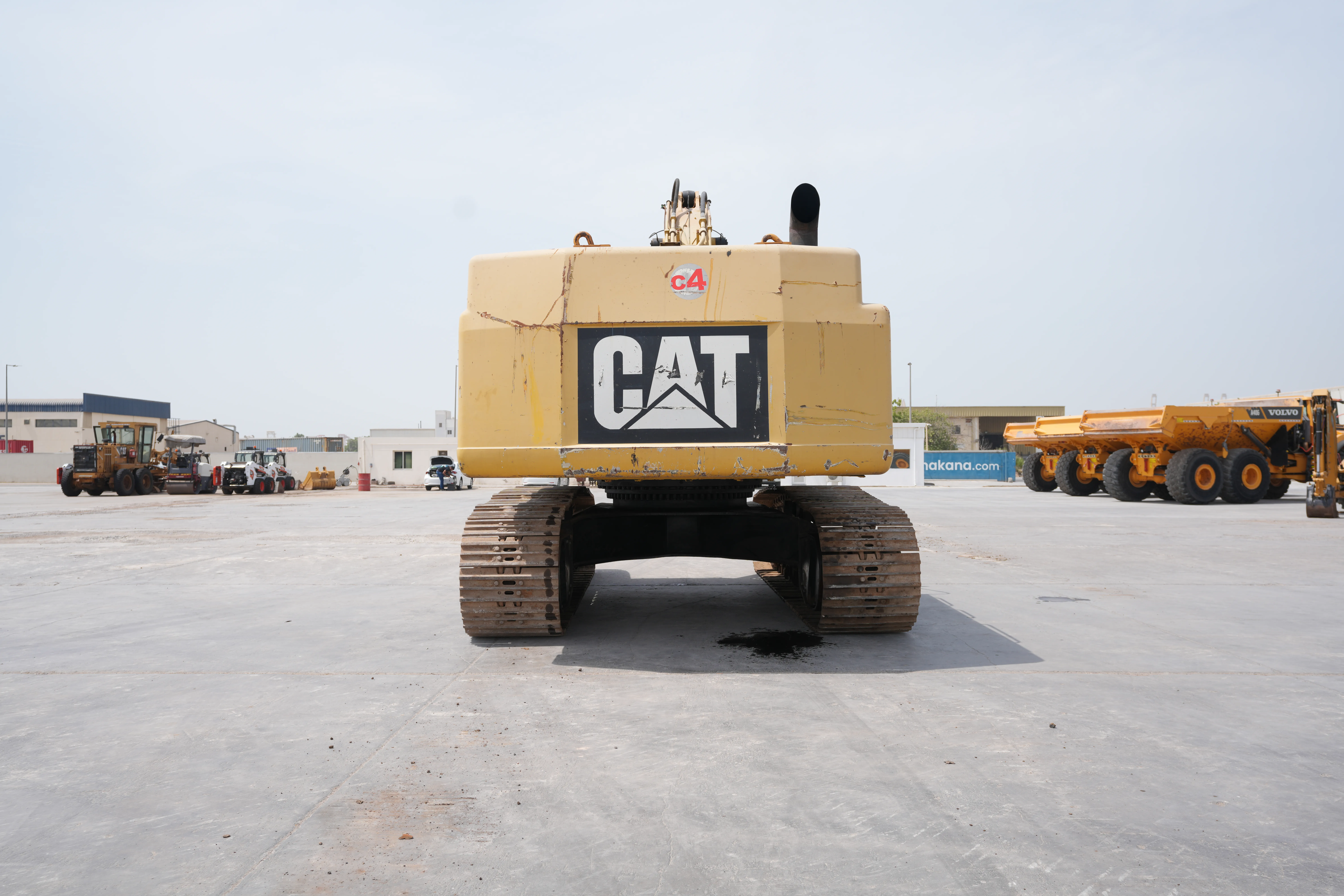 LEX-004-Cat-349D2L-large-excavator-exterior-rear-view