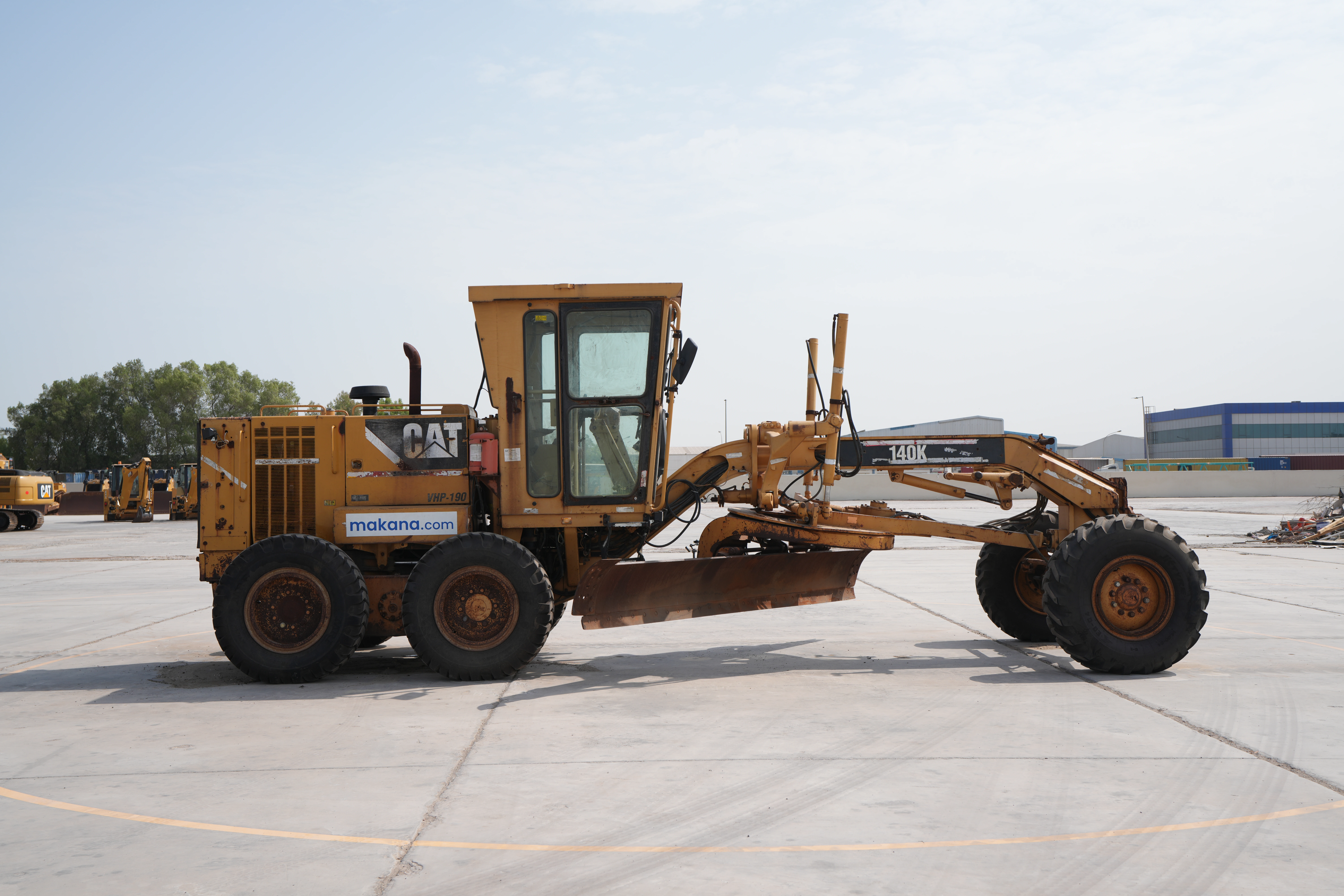 Product-Cat 140K motor grader-exterior