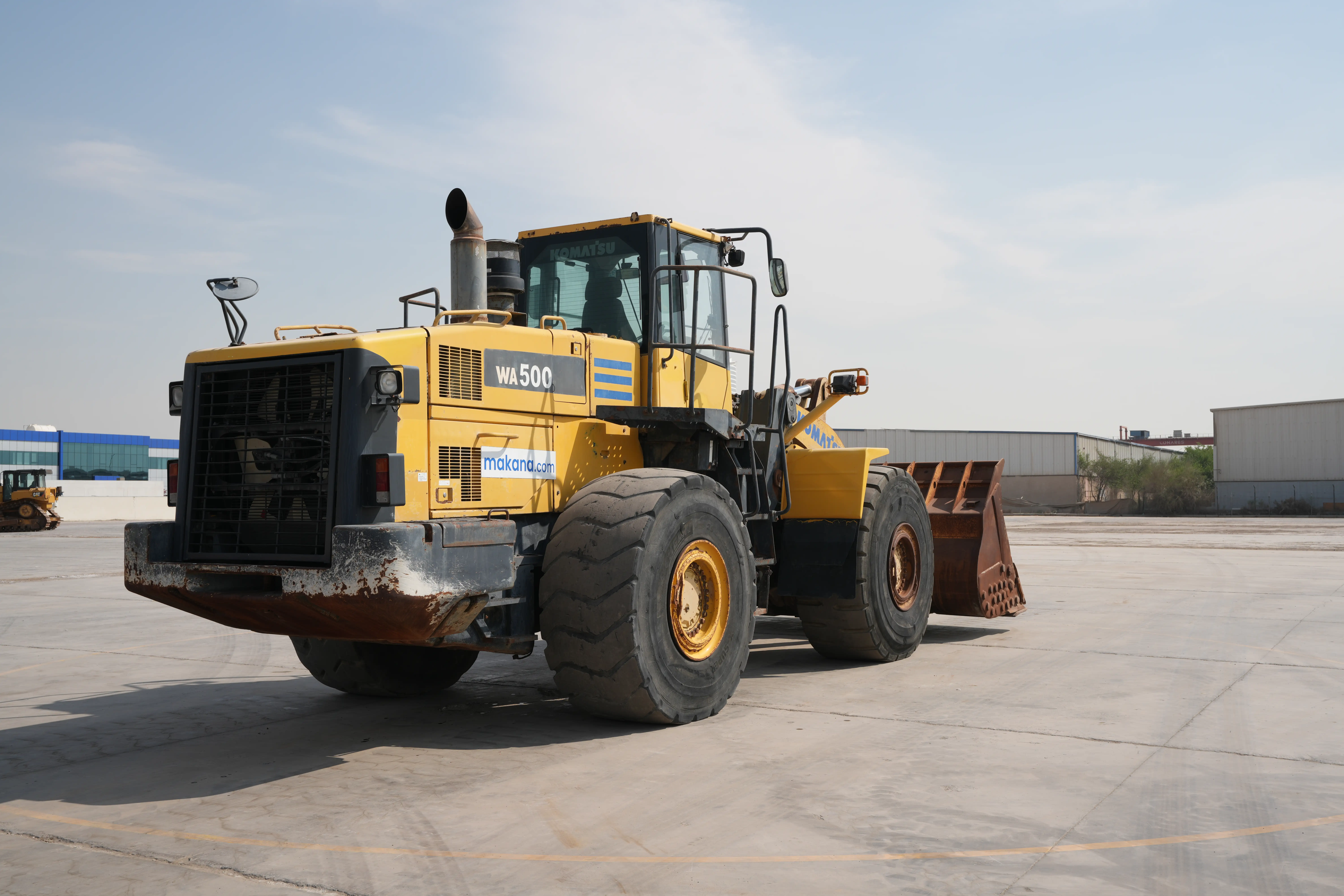 Product-Komatsu WA500-6 wheel loader-exterior