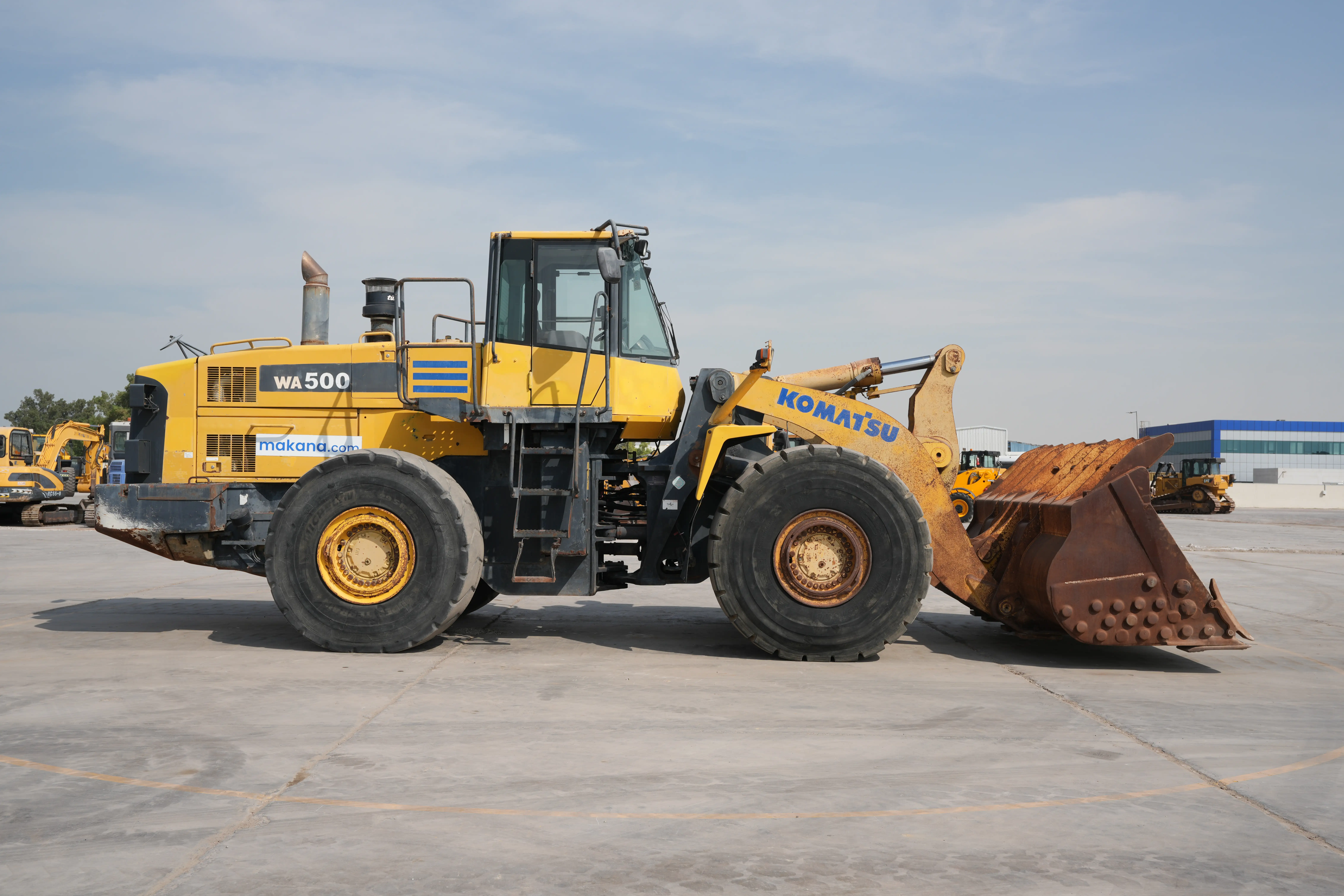 Product-Komatsu WA500-6 wheel loader-exterior