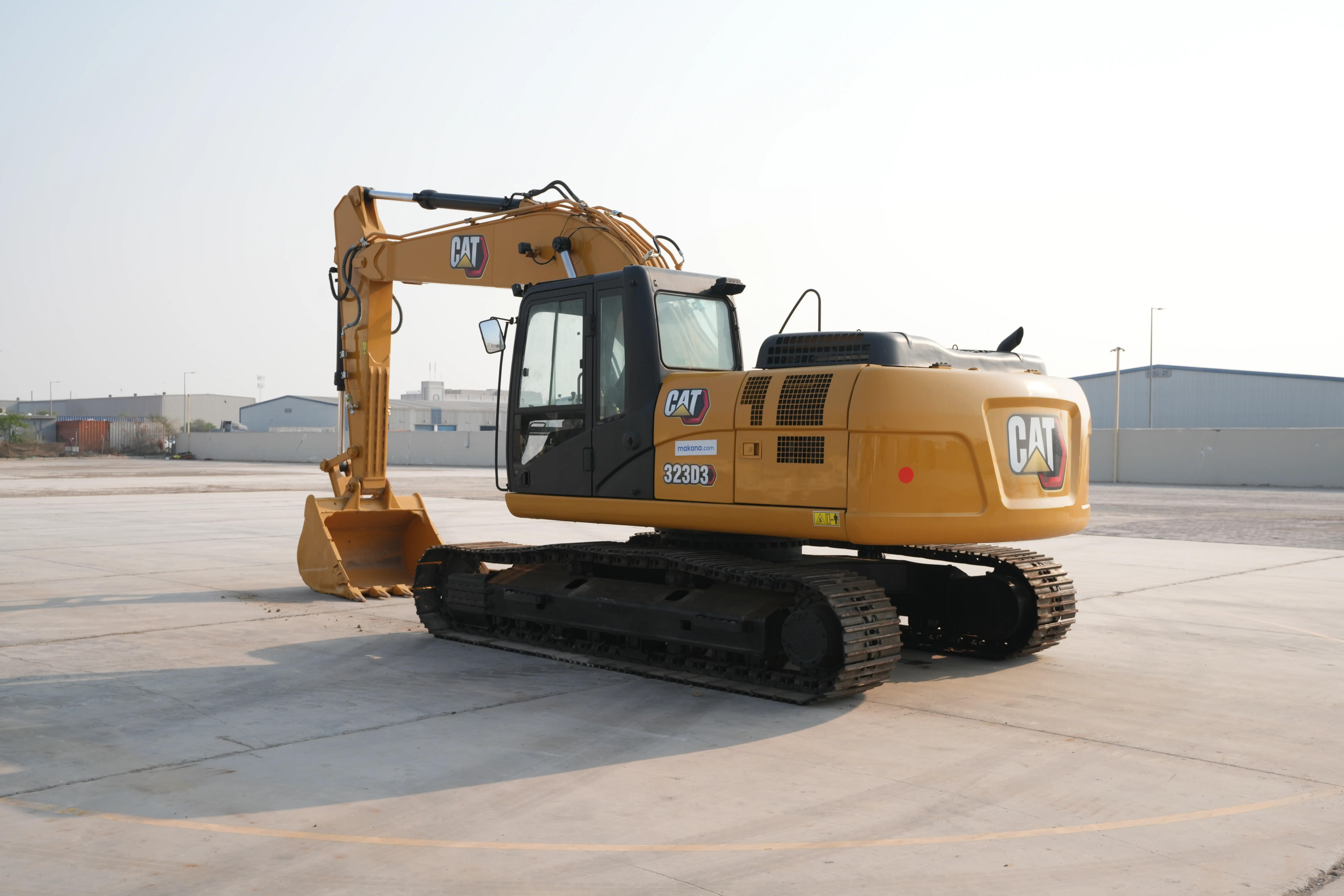 Product-Cat 323D3 medium excavator-exterior