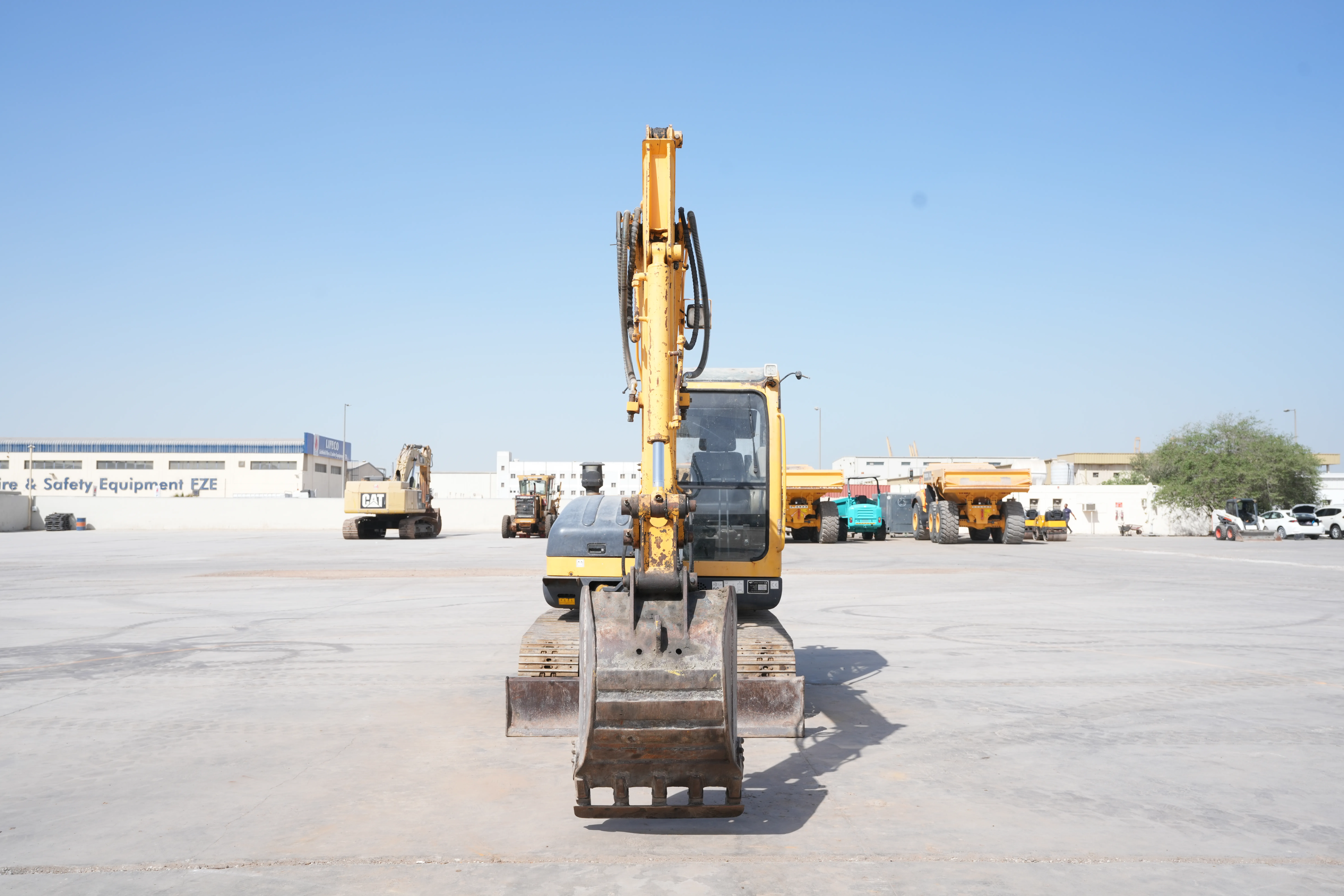 Product-Yuchai YC55-8 mini excavator-exterior