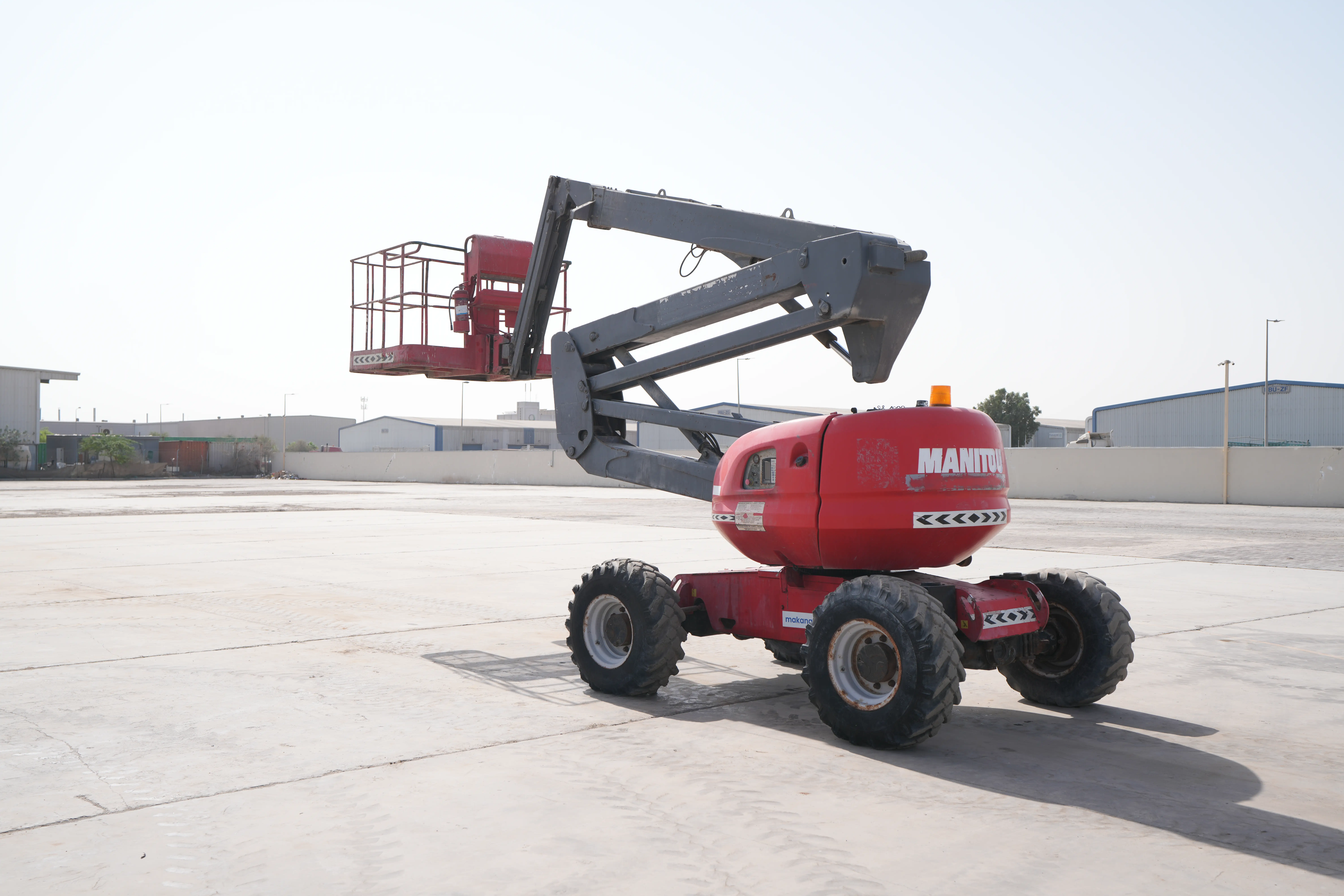 Product-Manitou 160 ATJ diesel articulated boom lift-exterior