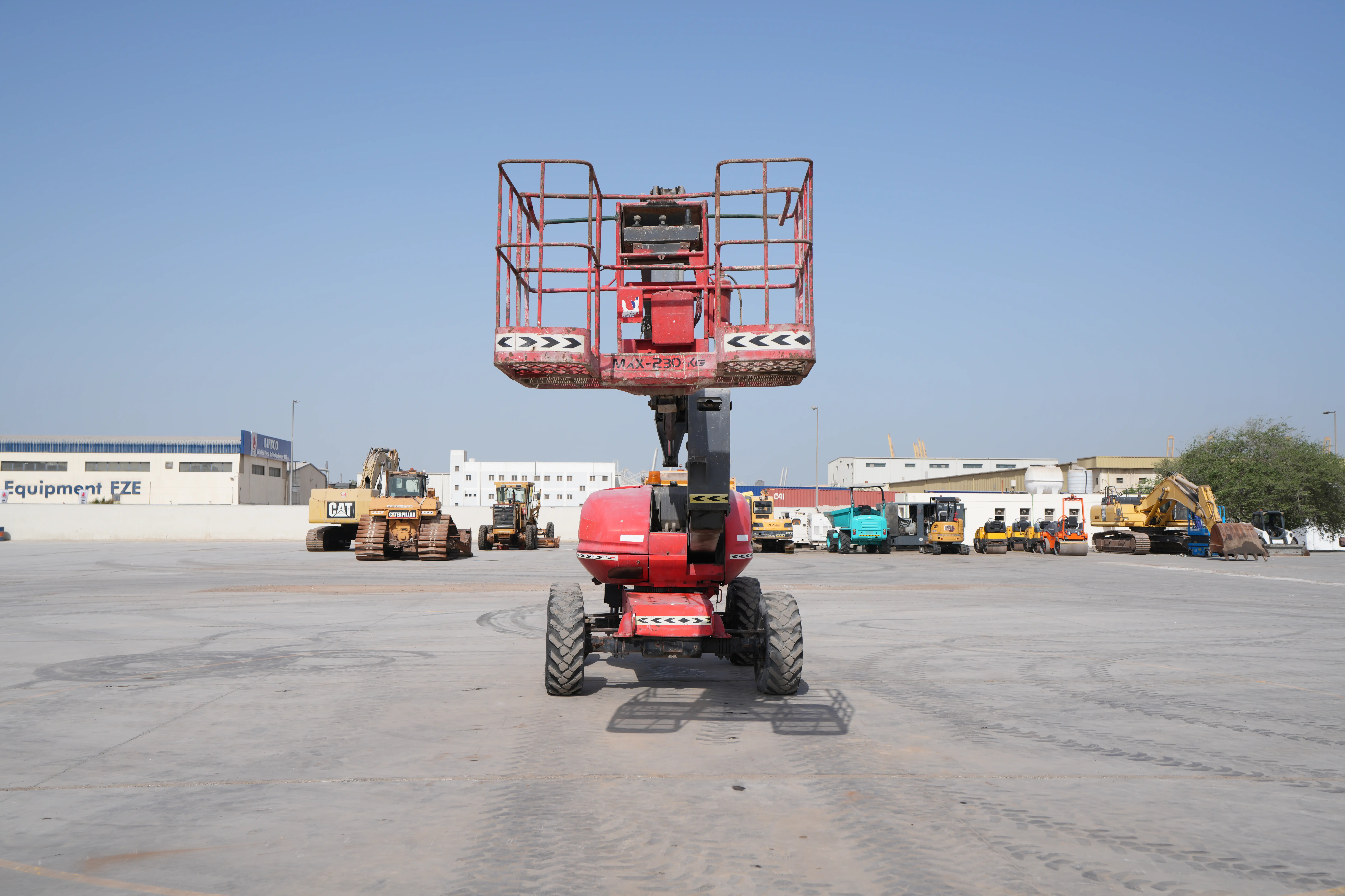 Product-Manitou 160 ATJ diesel articulated boom lift-exterior