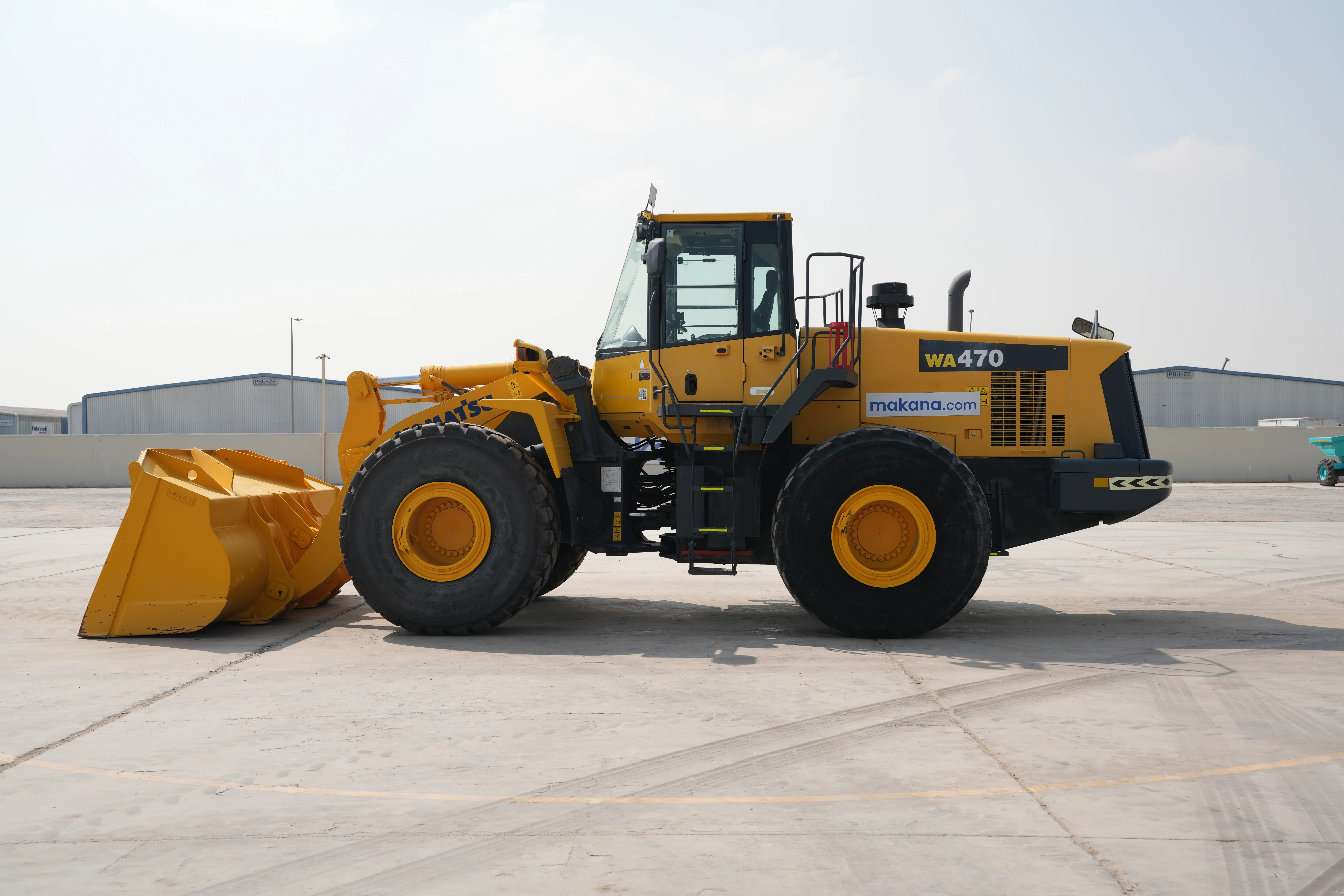 Product-Komatsu WA470-6 wheel loader-exterior