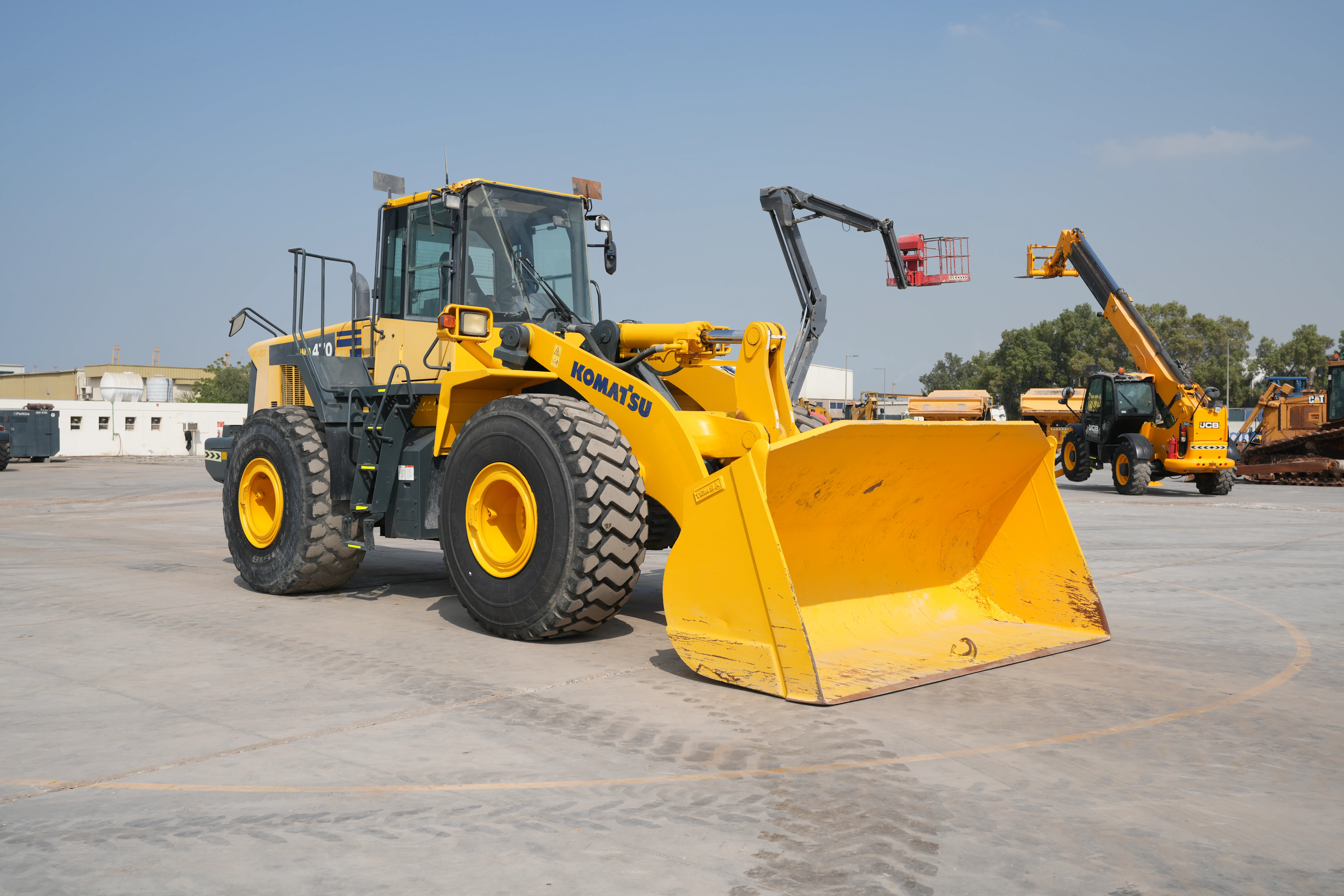 Product-Komatsu WA470-6 wheel loader-exterior