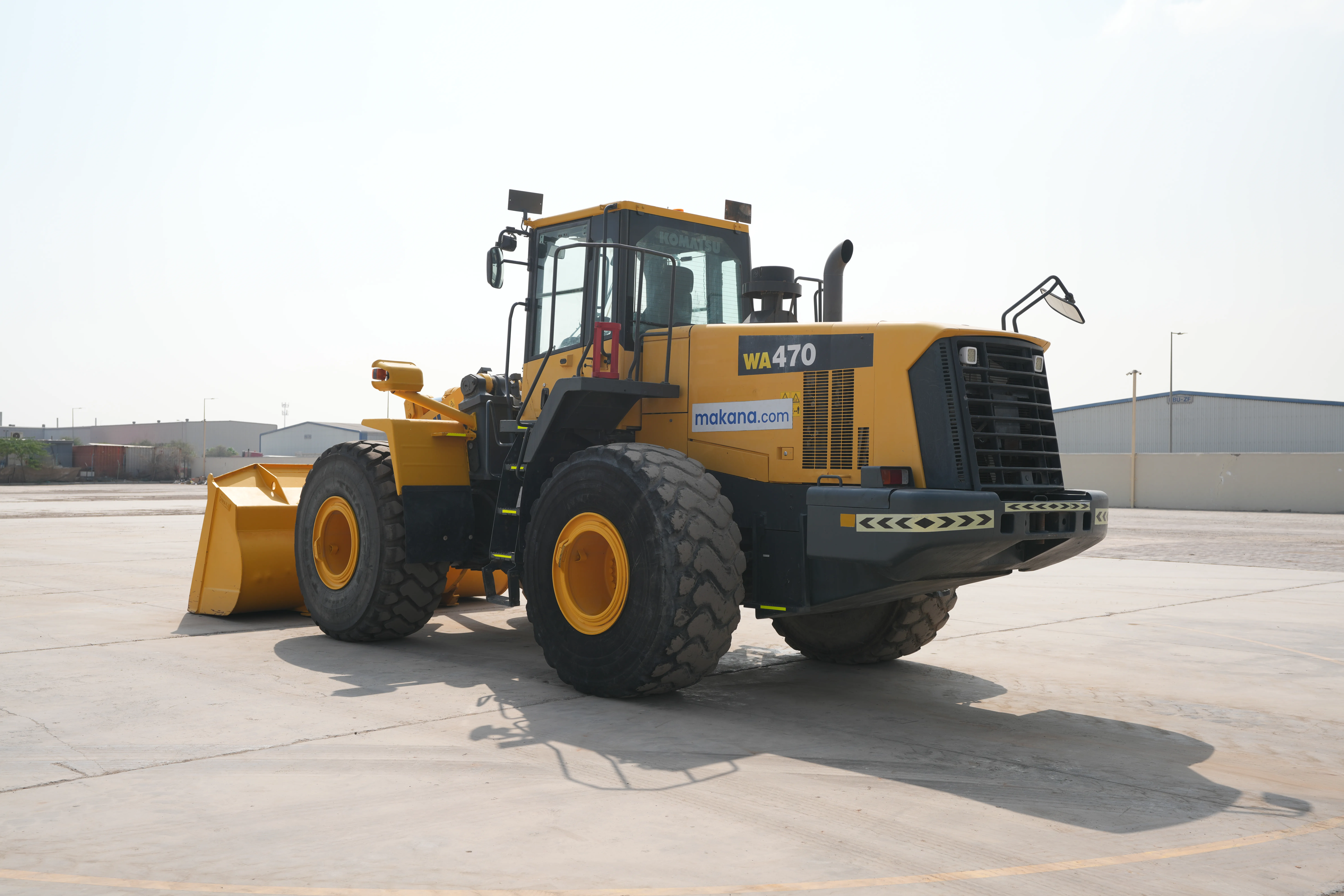 Product-Komatsu WA470-6 wheel loader-exterior