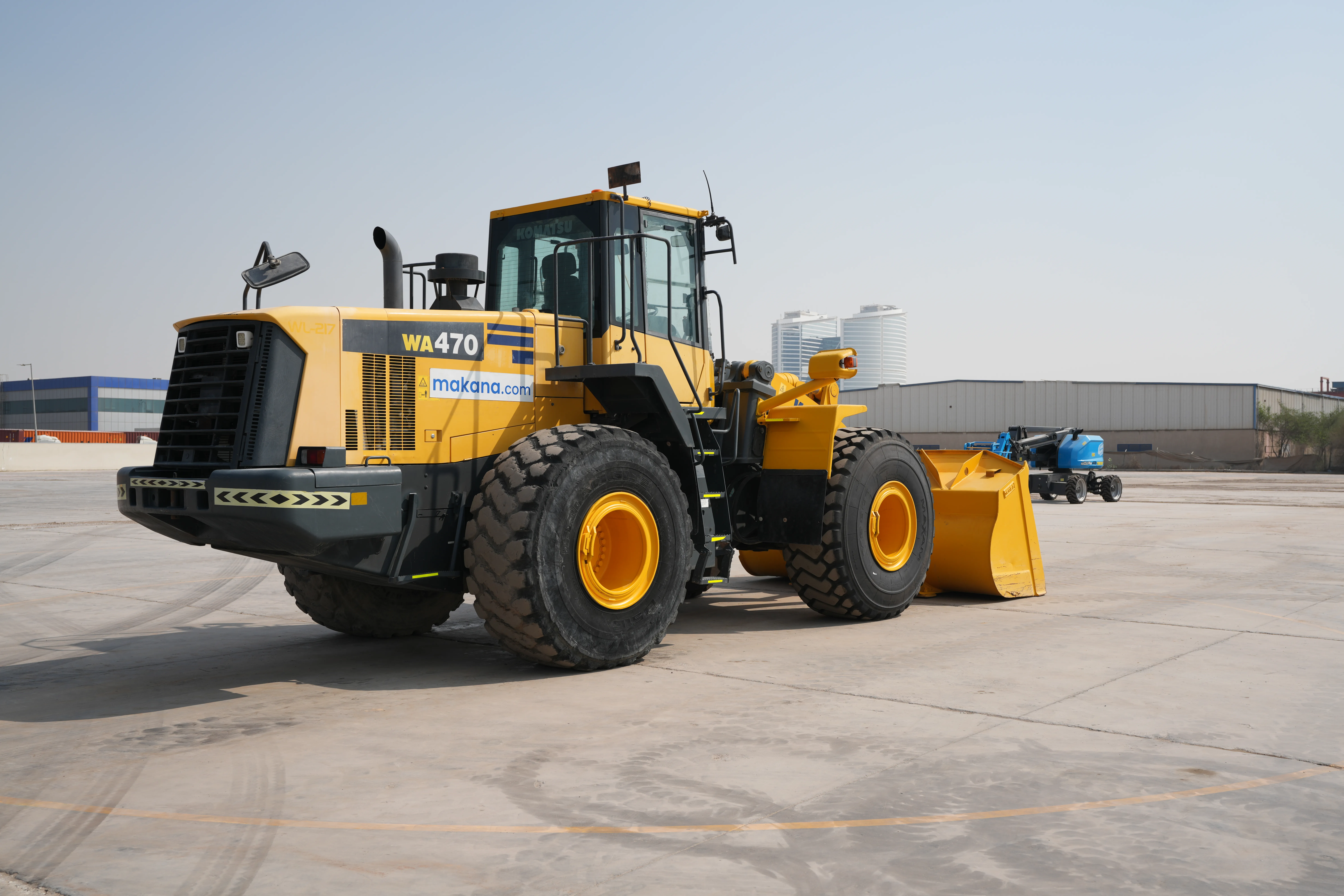 Product-Komatsu WA470-6 wheel loader-exterior