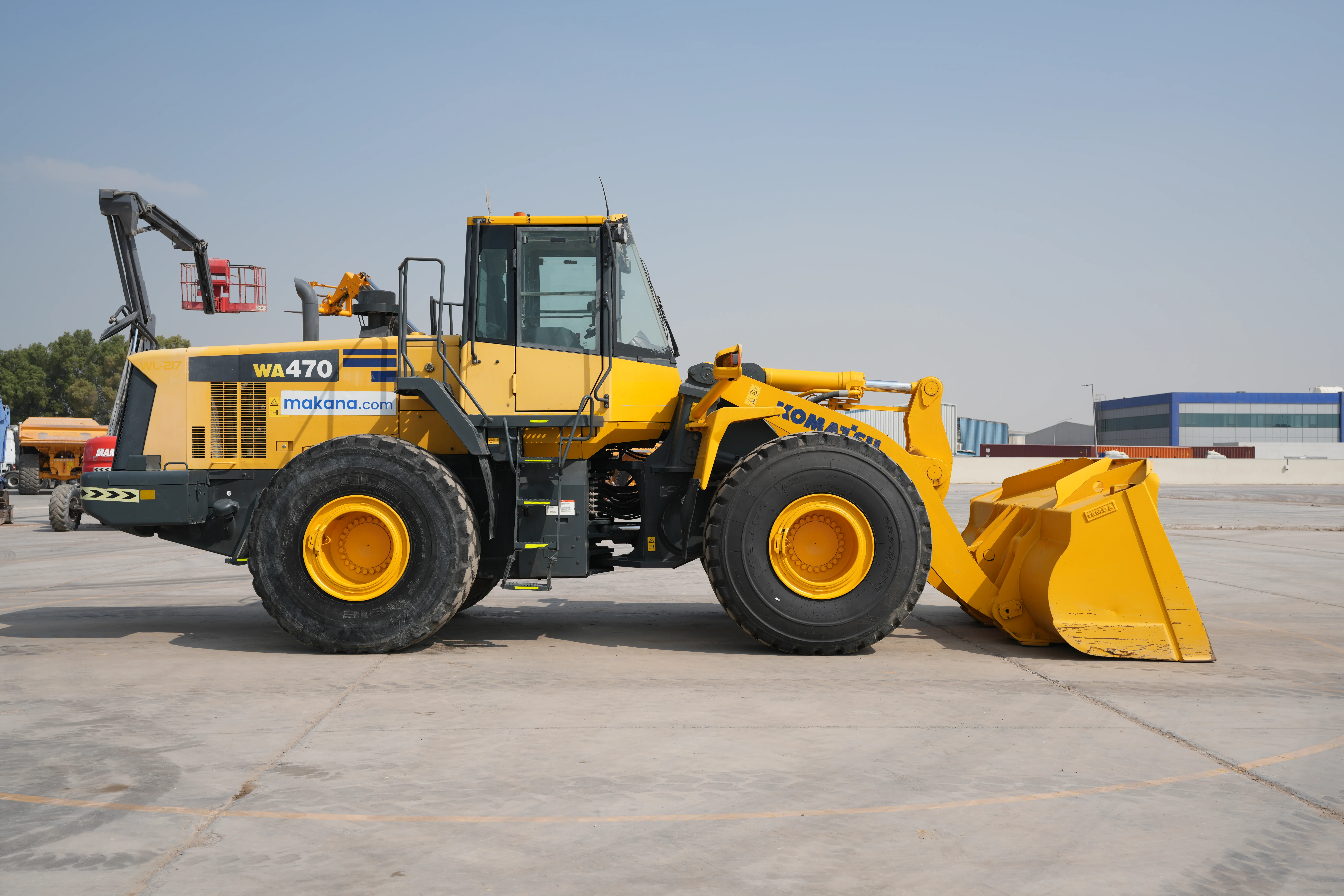 Product-Komatsu WA470-6 wheel loader-exterior