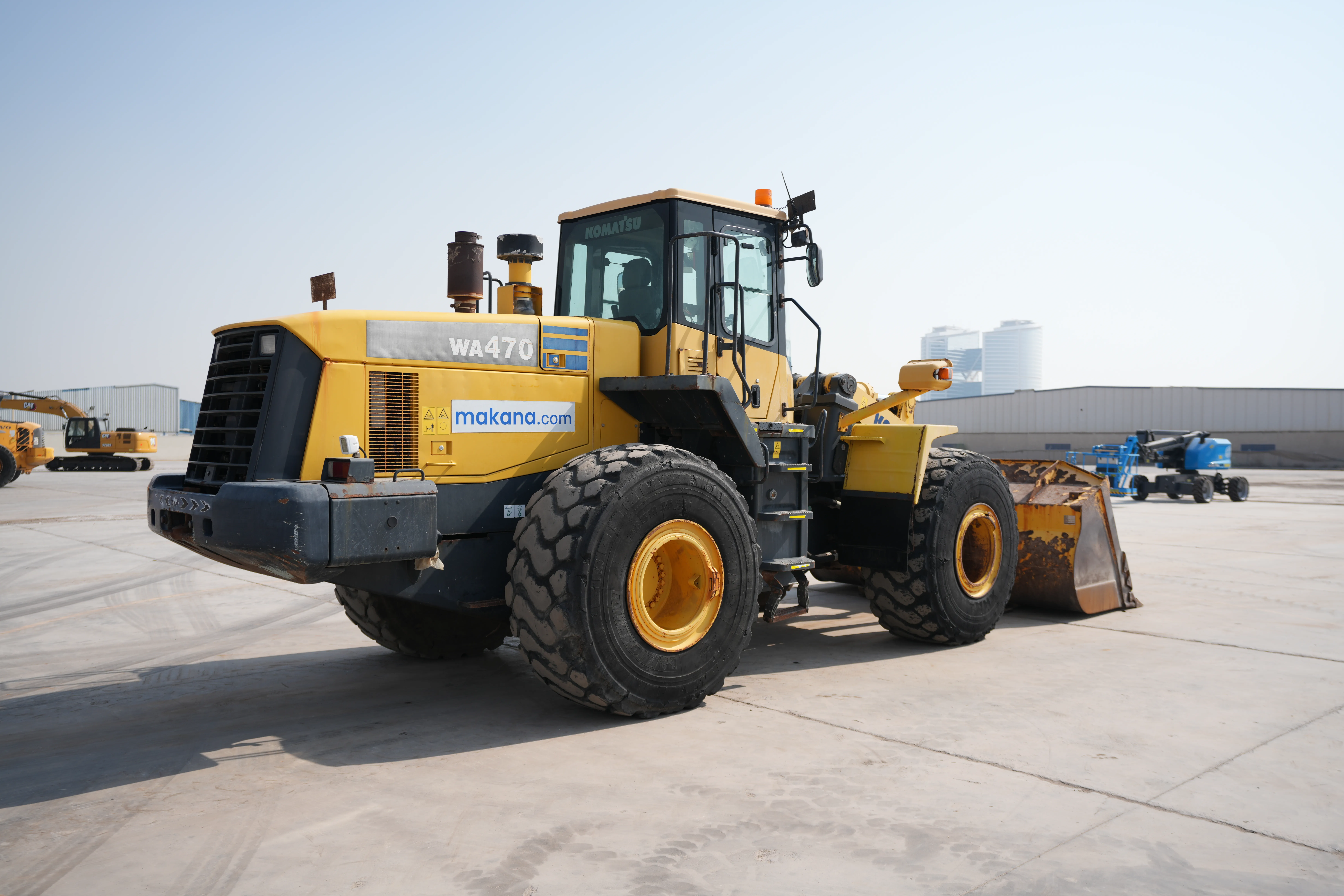 Product-Komatsu WA470-5 wheel loader-exterior