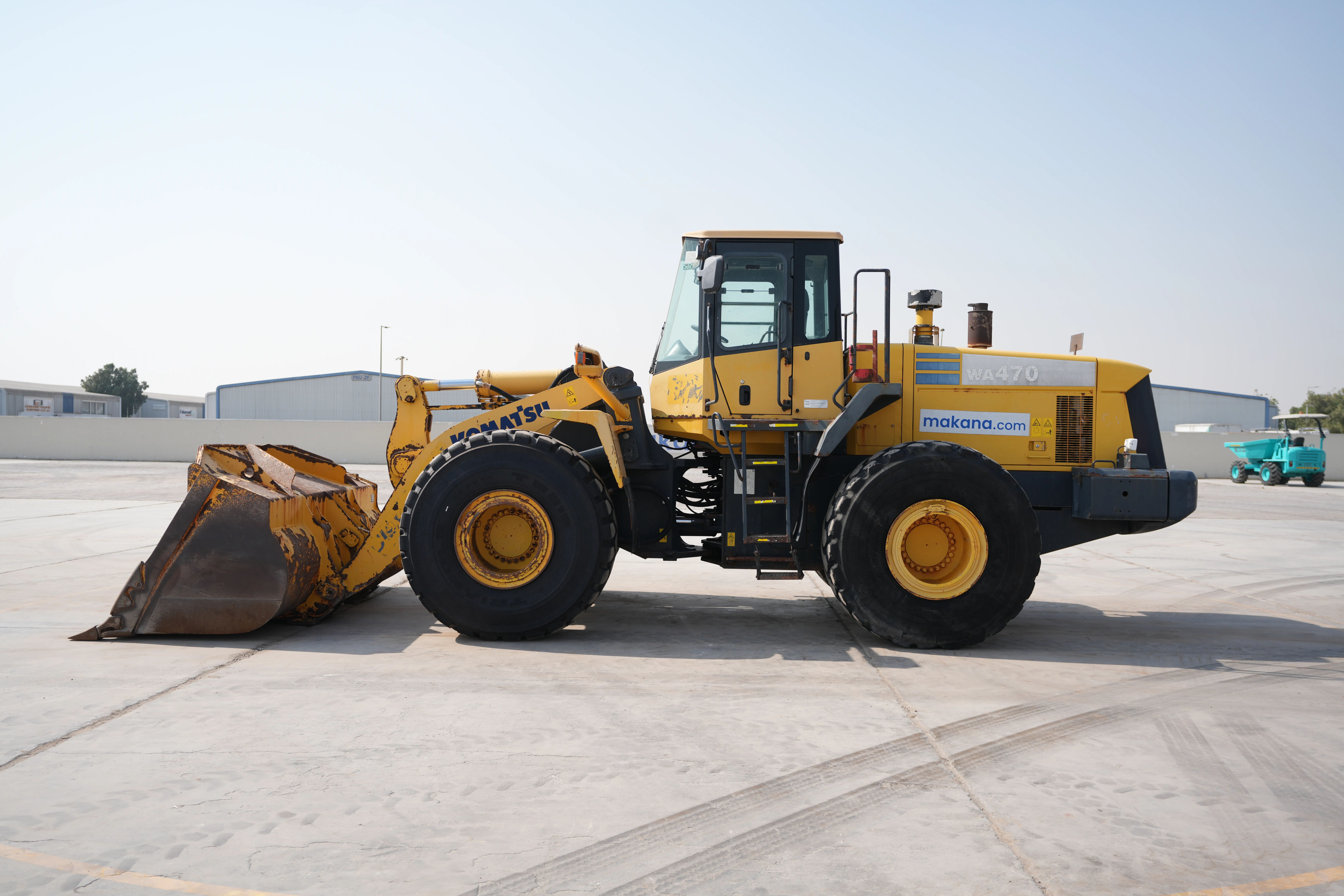 Product-Komatsu WA470-5 wheel loader-exterior