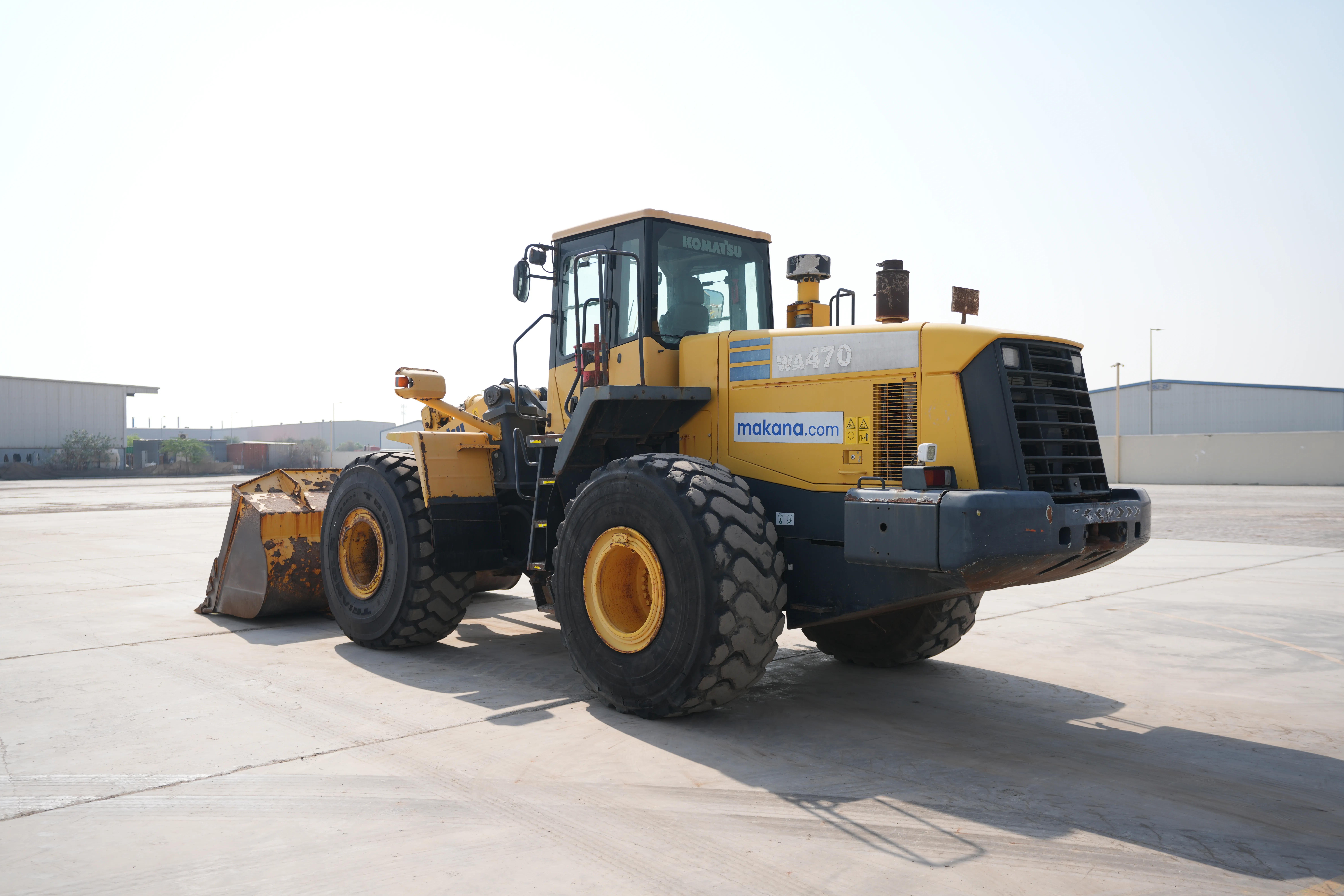 Product-Komatsu WA470-5 wheel loader-exterior