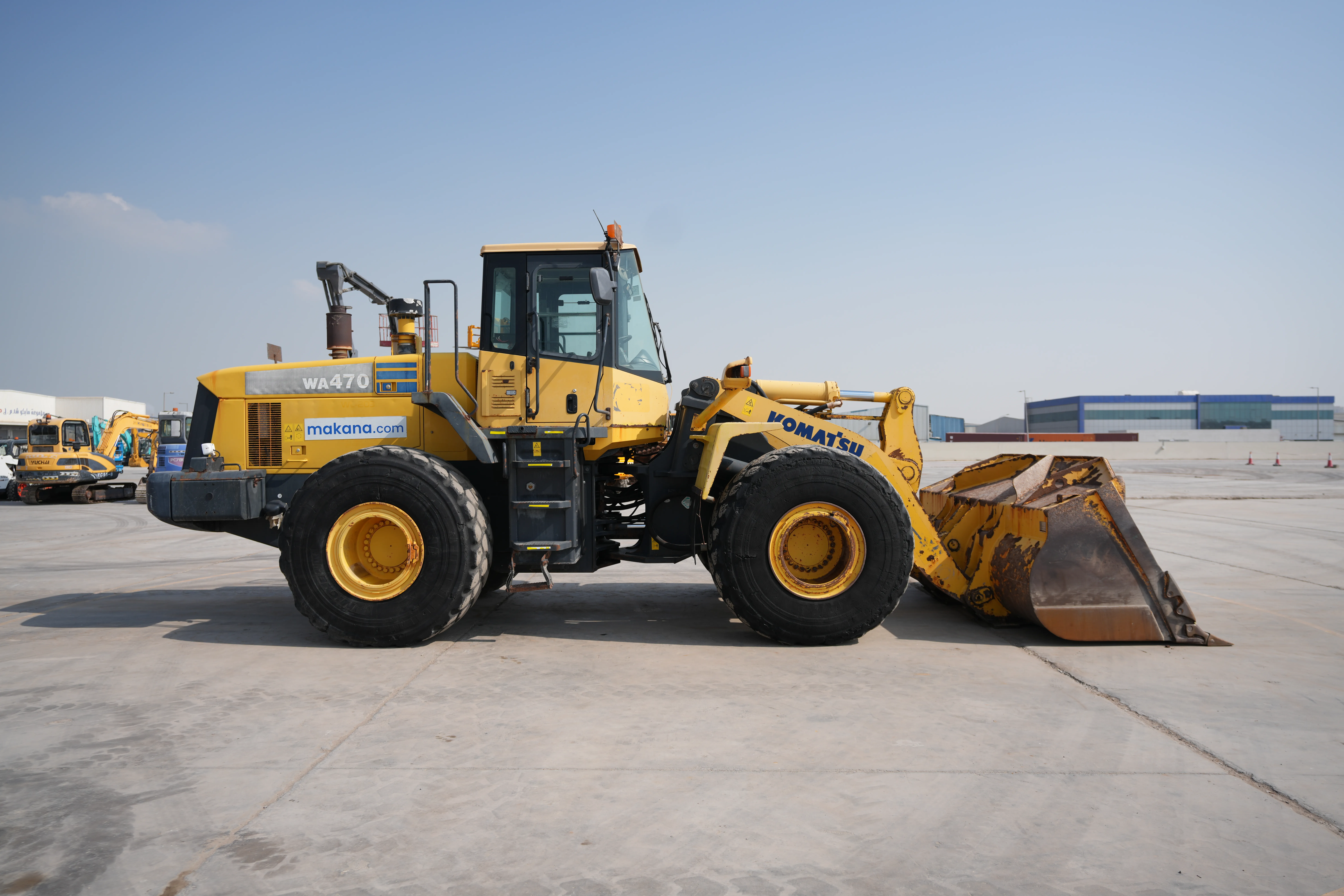 Product-Komatsu WA470-5 wheel loader-exterior