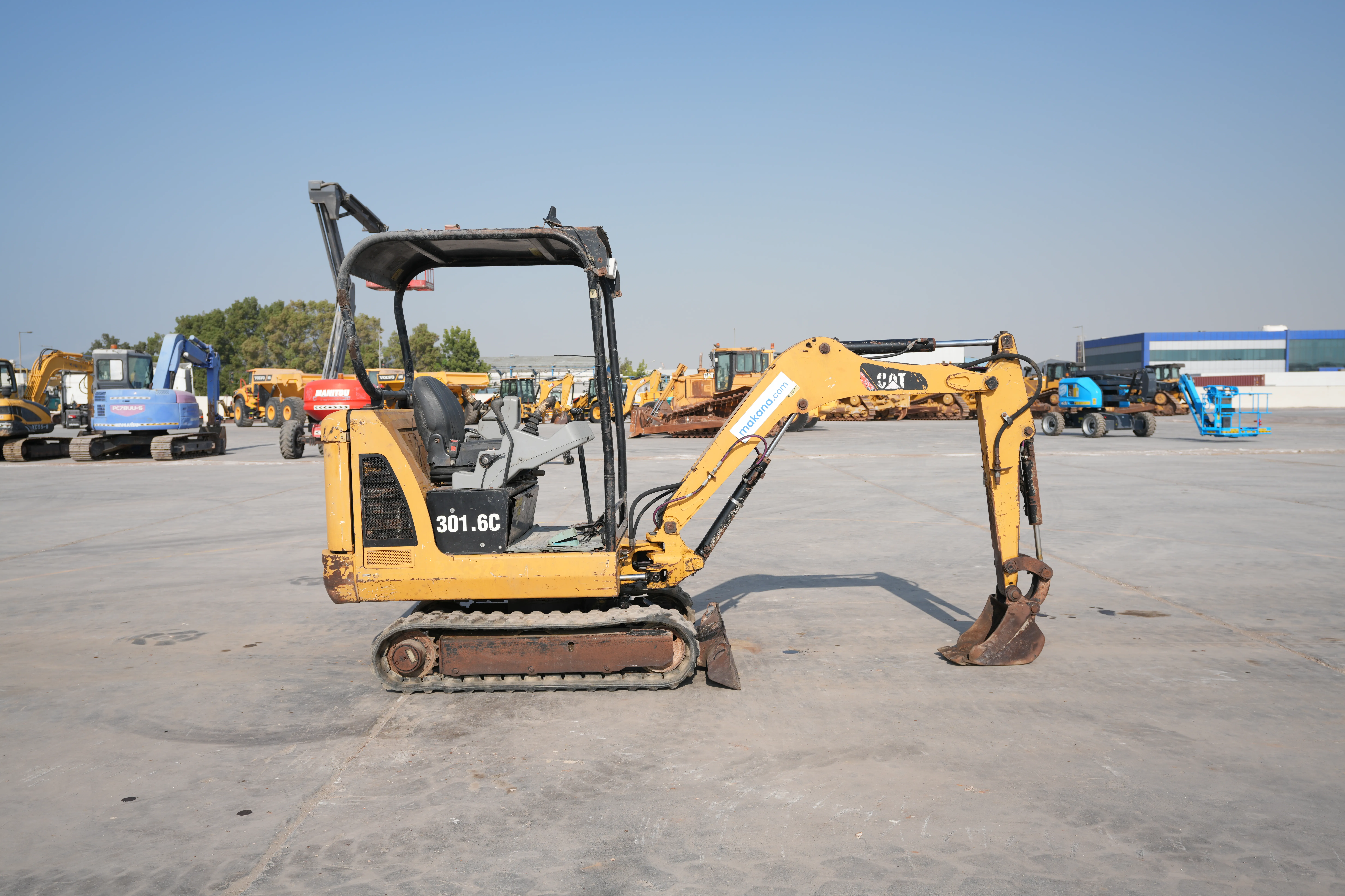 Product-Cat 301.6C mini excavator-exterior