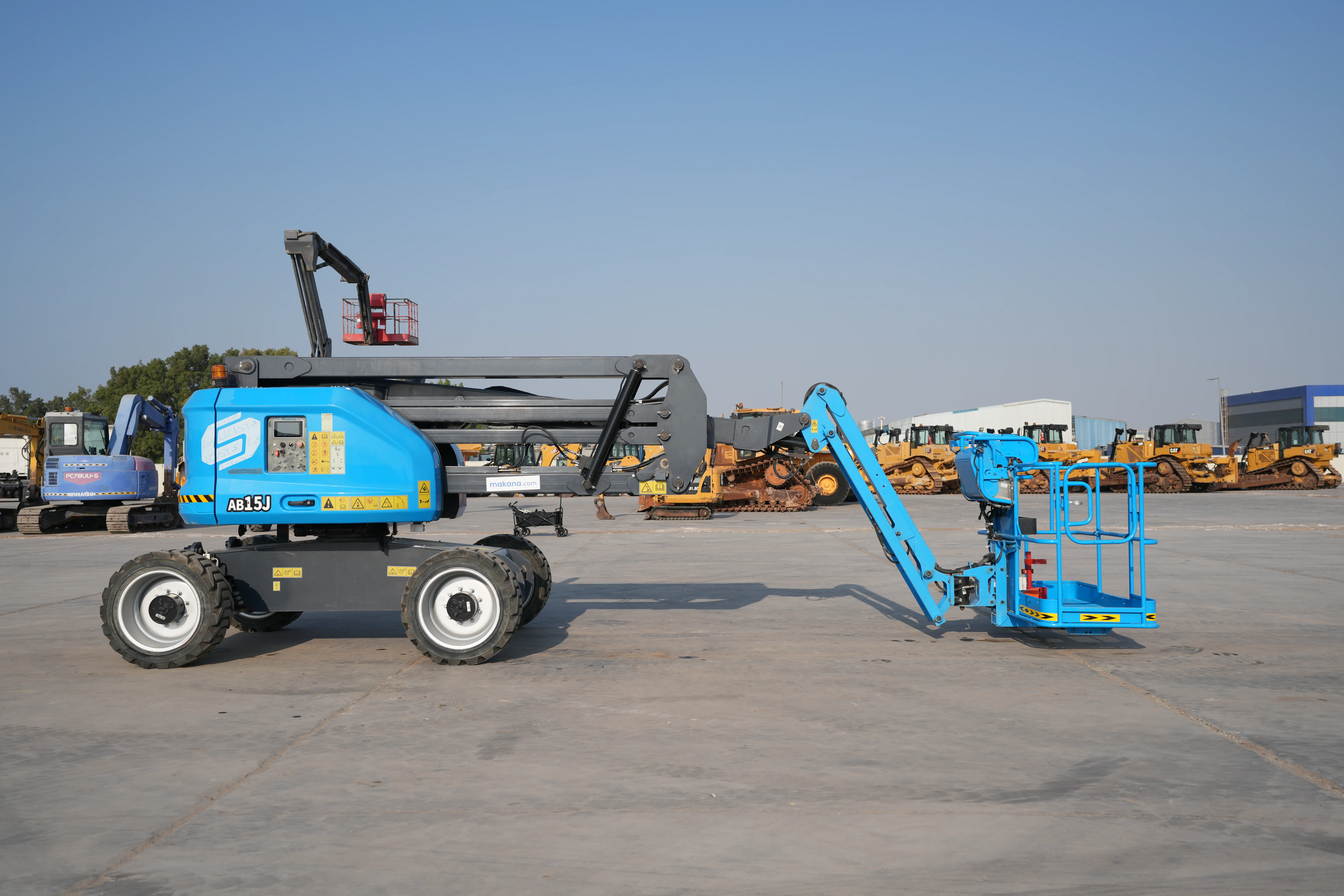 Product-Sinoboom AB15J diesel articulated boom lift-exterior
