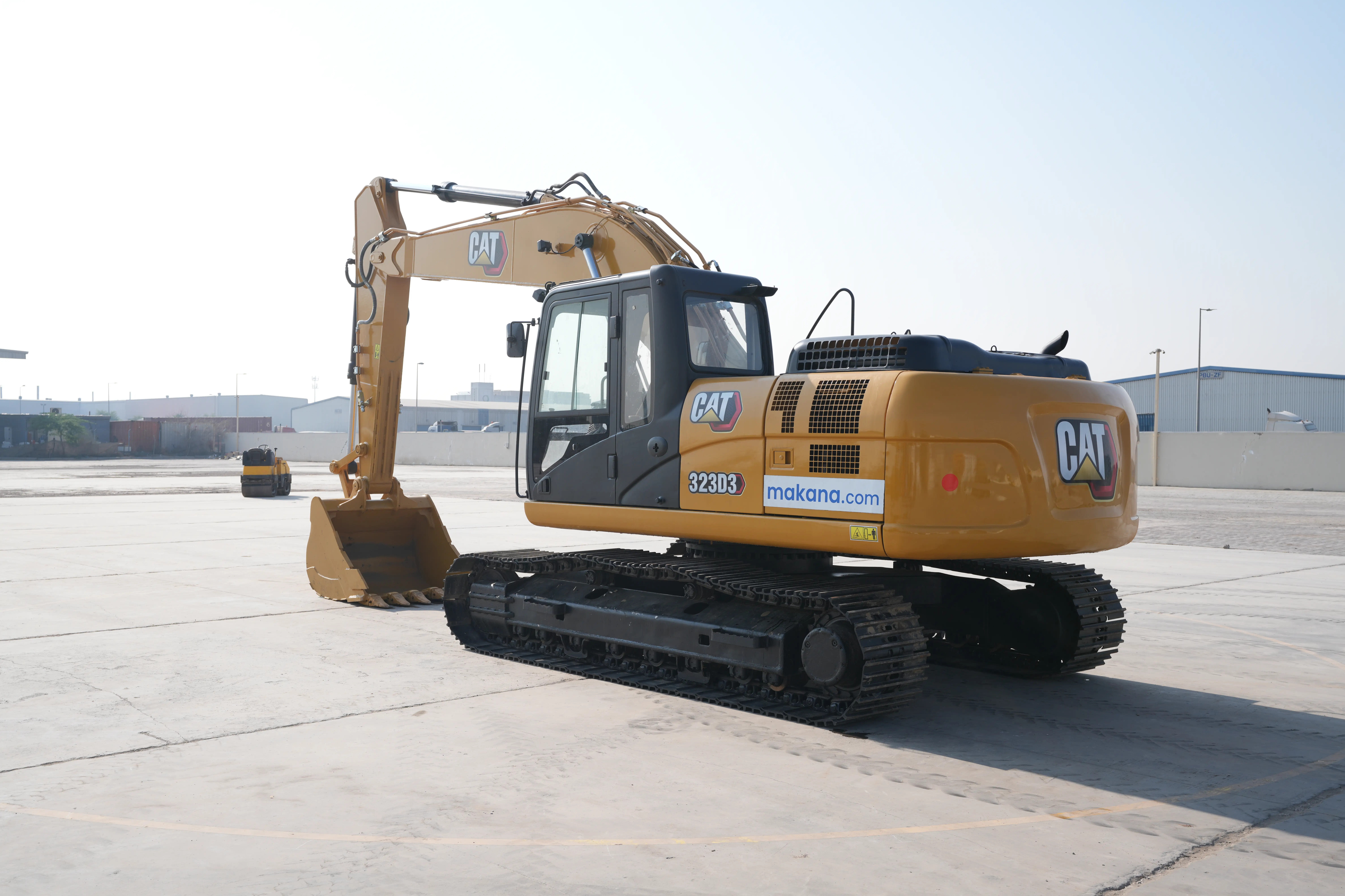 Product-Cat 323D3 medium excavator-exterior