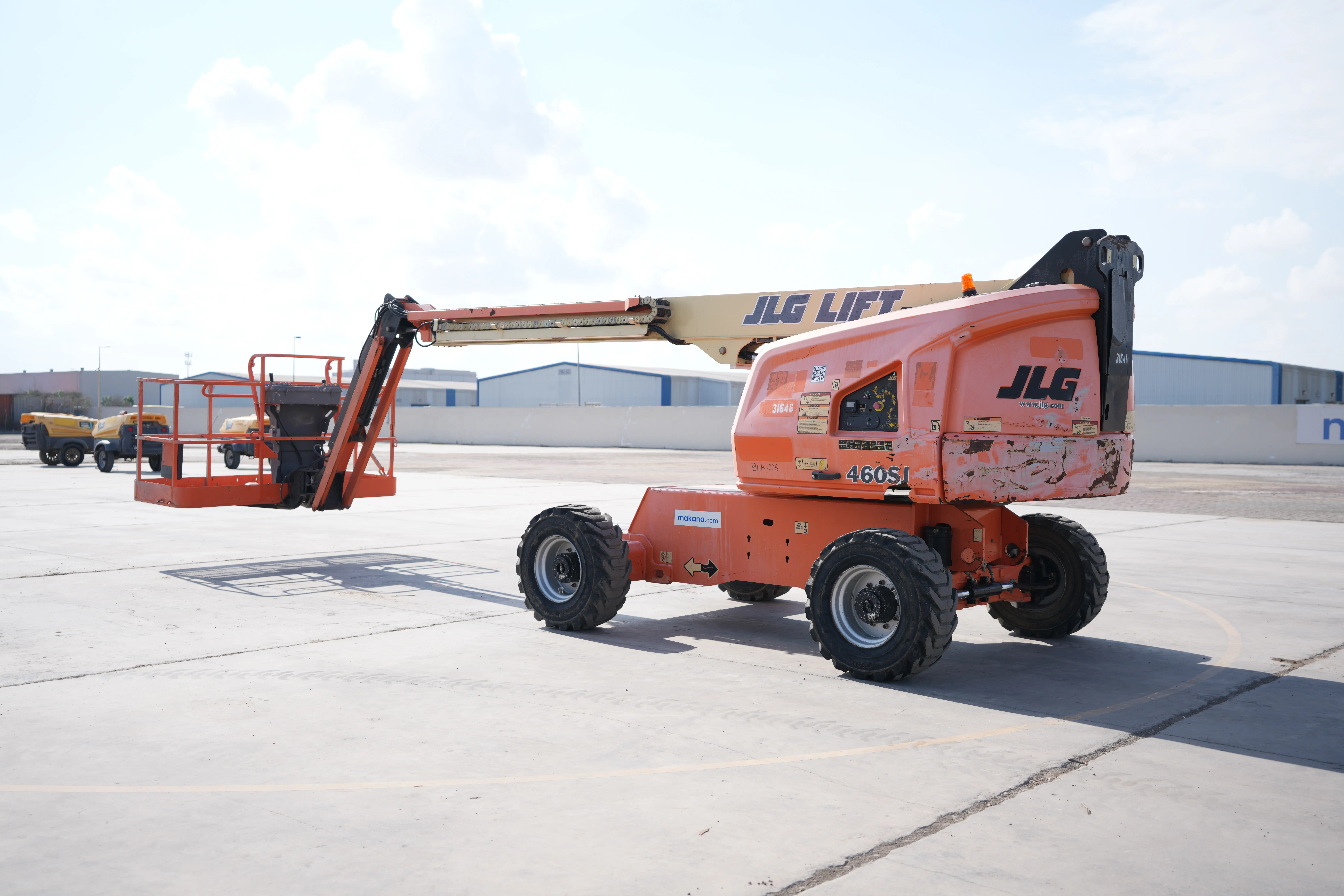 Product-JLG 460SJ 4WD diesel telescopic boom lift-exterior