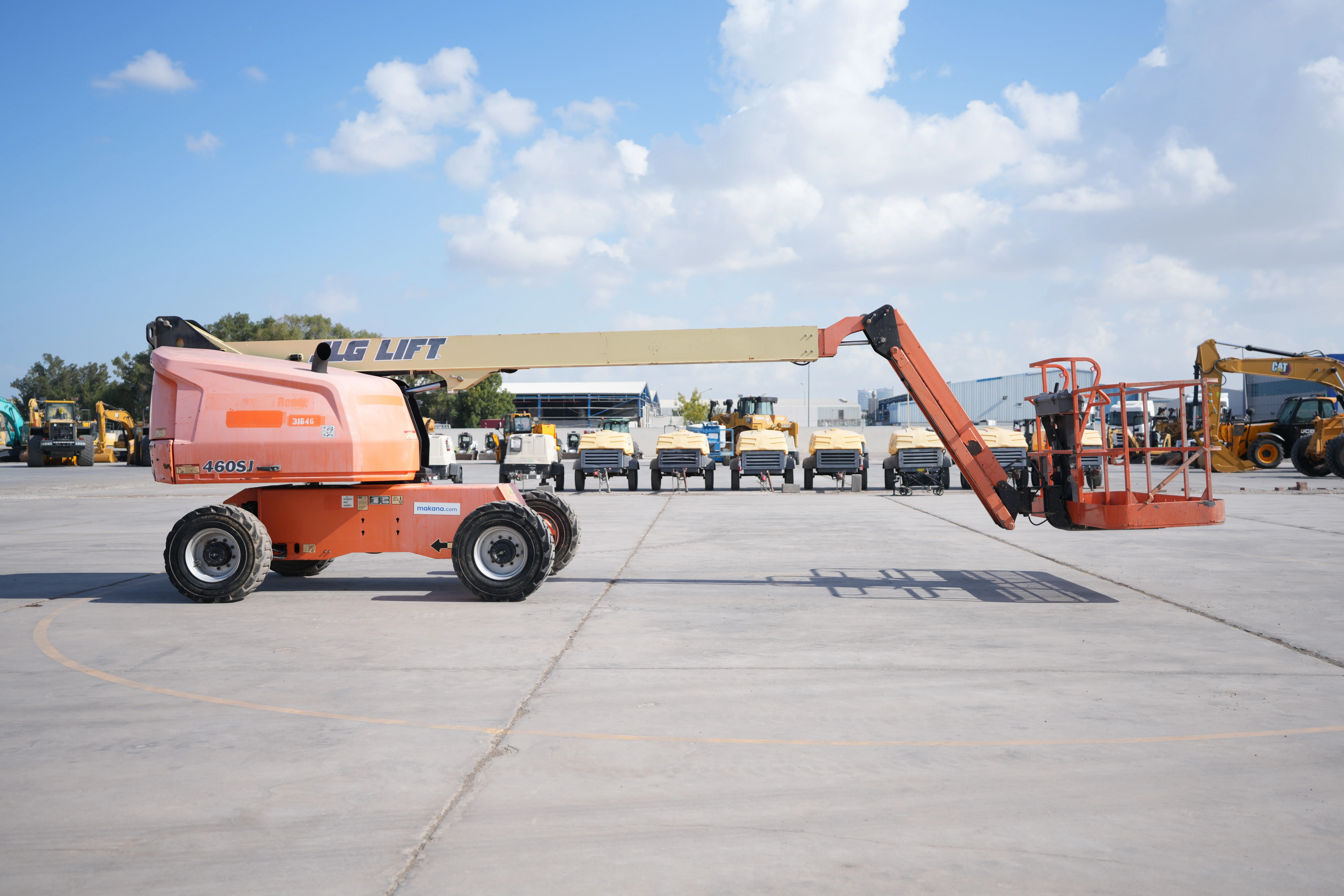Product-JLG 460SJ 4WD diesel telescopic boom lift-exterior