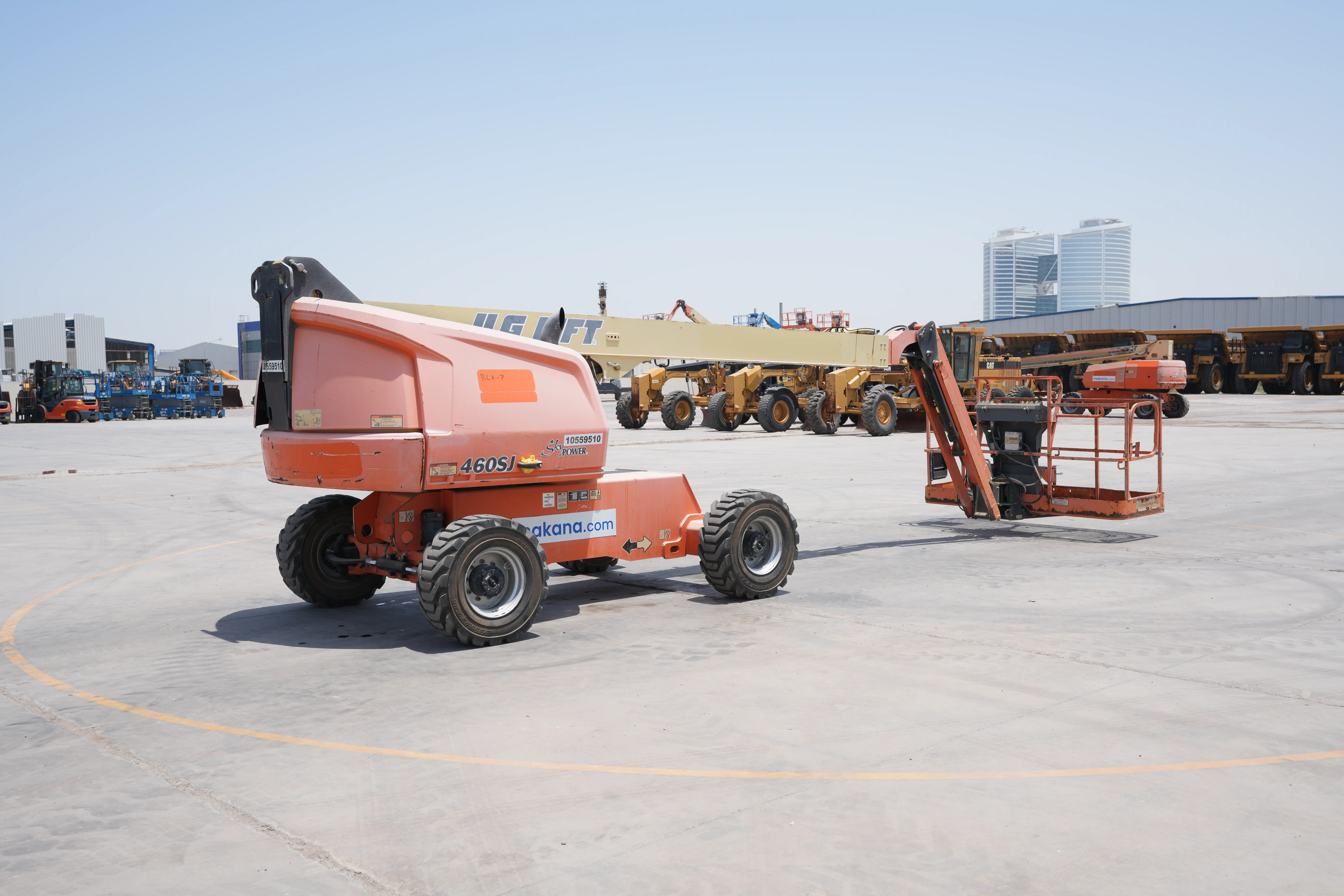 Product-JLG 460SJ 4WD diesel telescopic boom lift-exterior