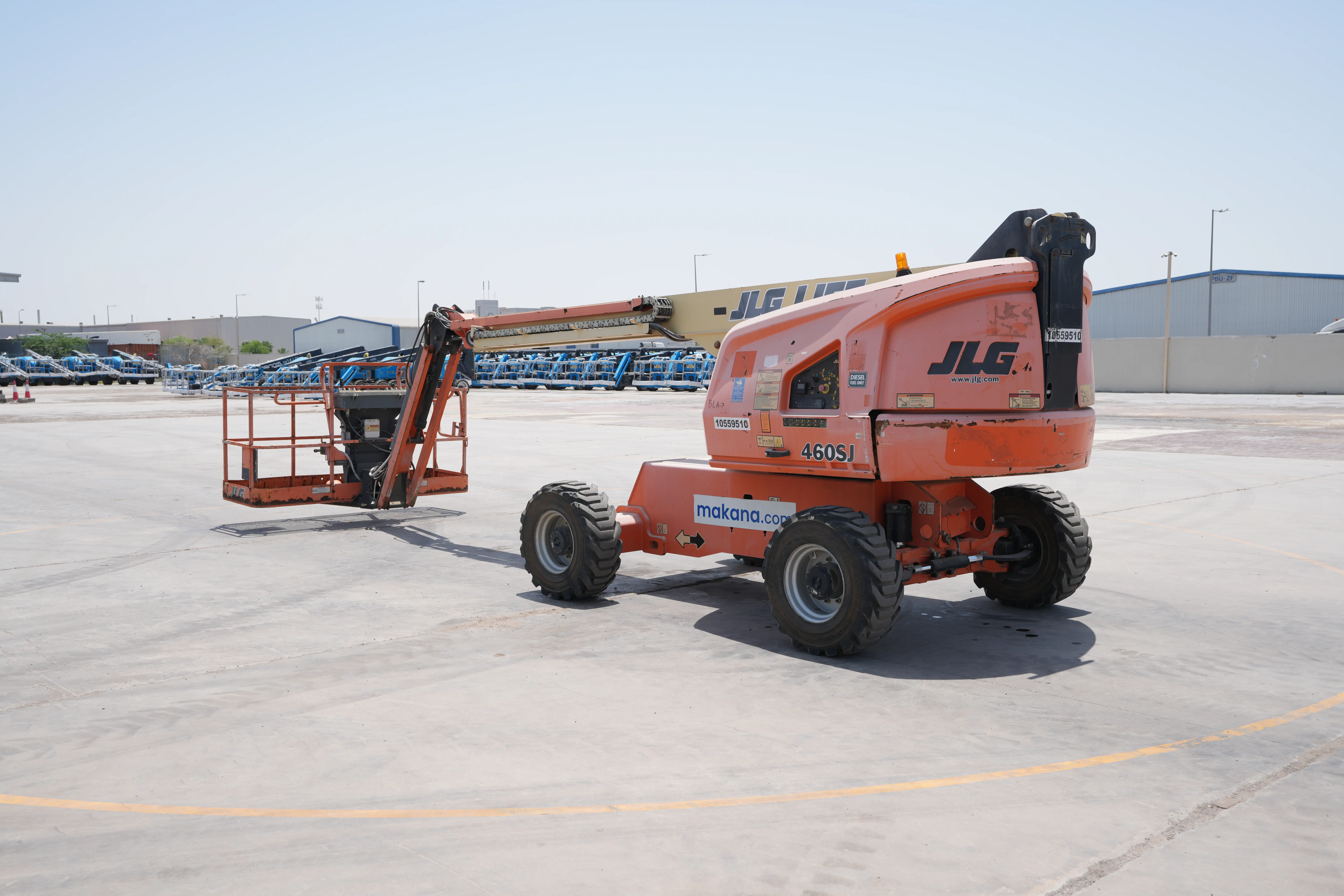 Product-JLG 460SJ 4WD diesel telescopic boom lift-exterior