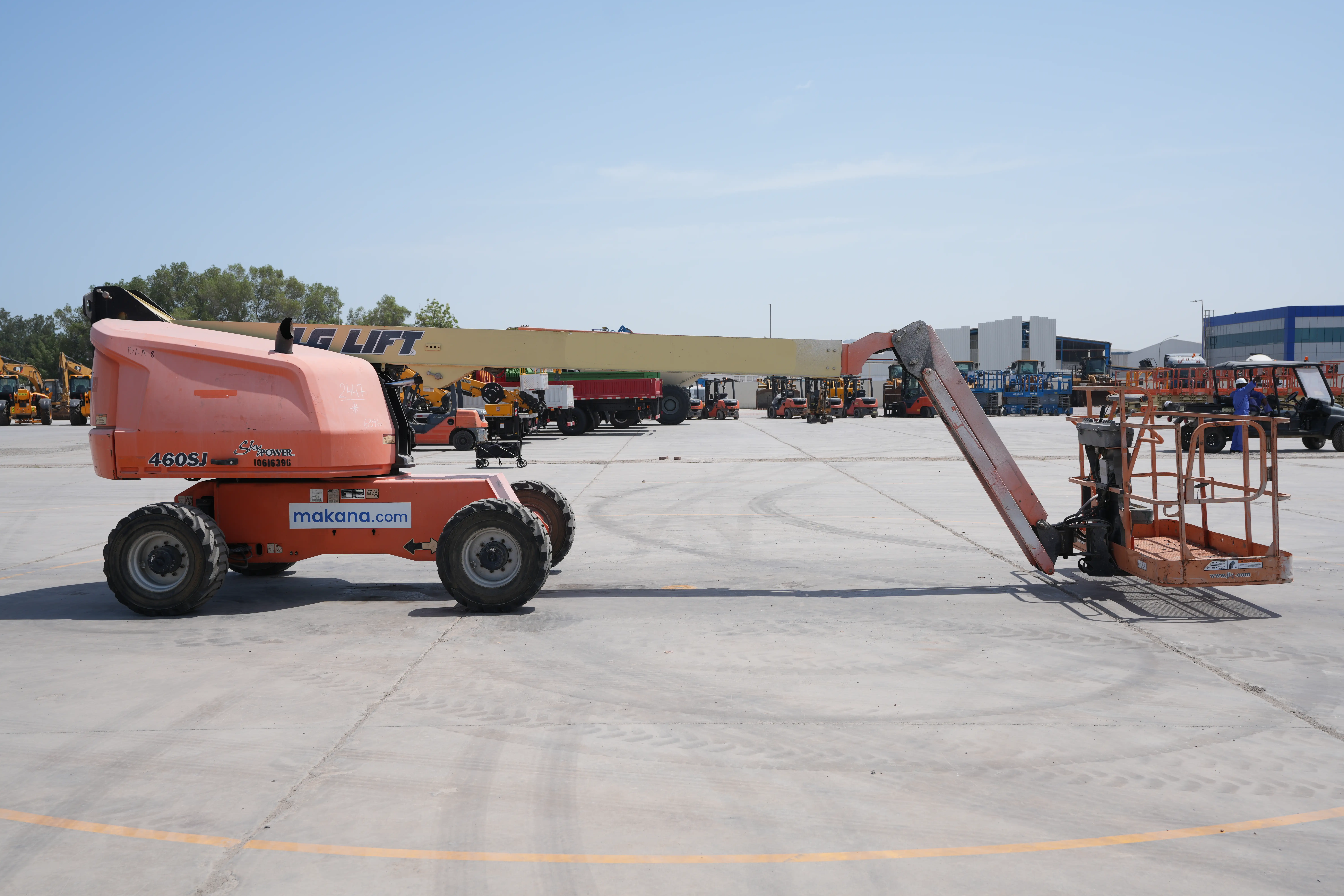 Product-JLG 460SJ 4WD diesel telescopic boom lift-exterior