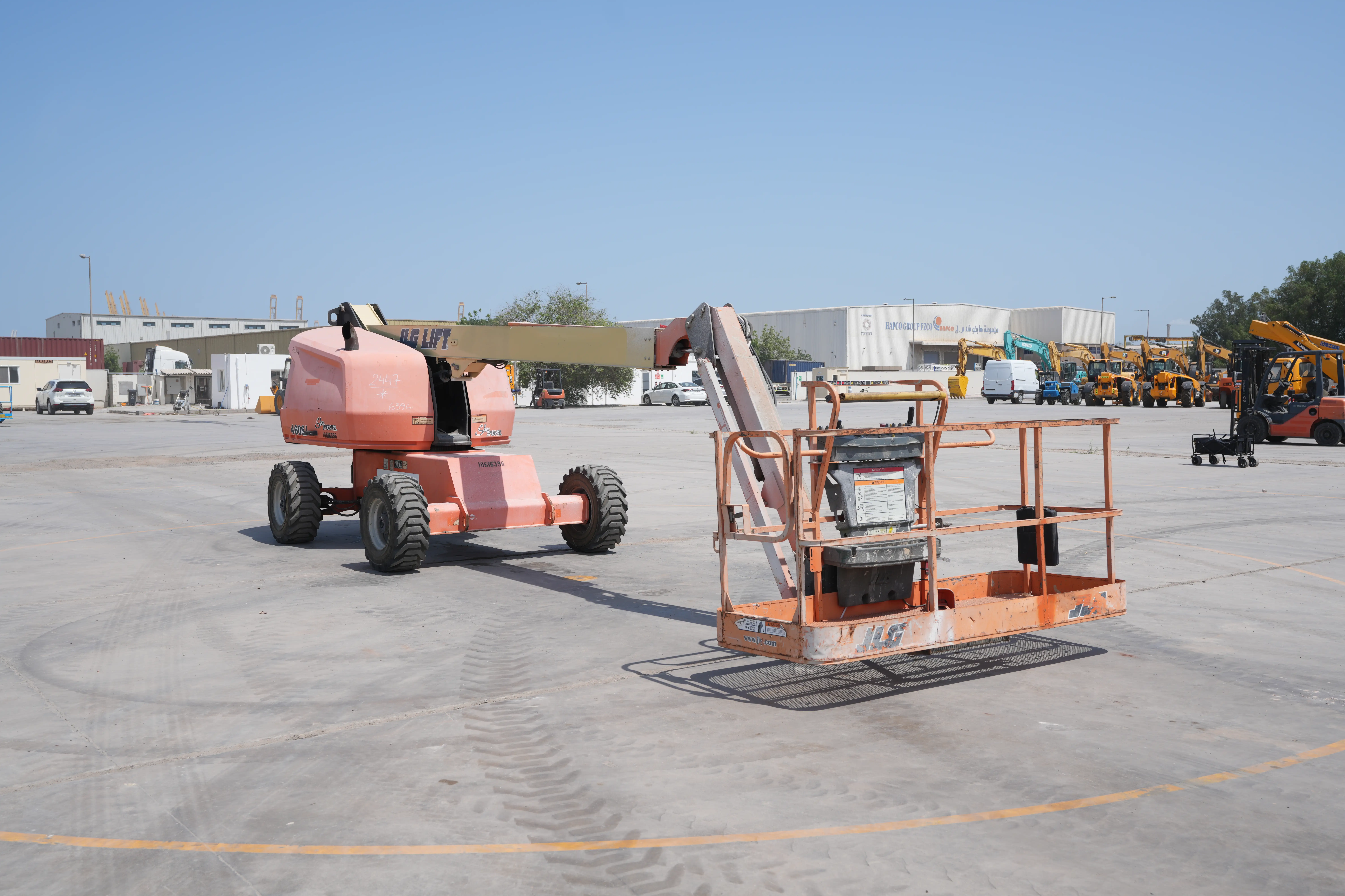 Product-JLG 460SJ 4WD diesel telescopic boom lift-exterior