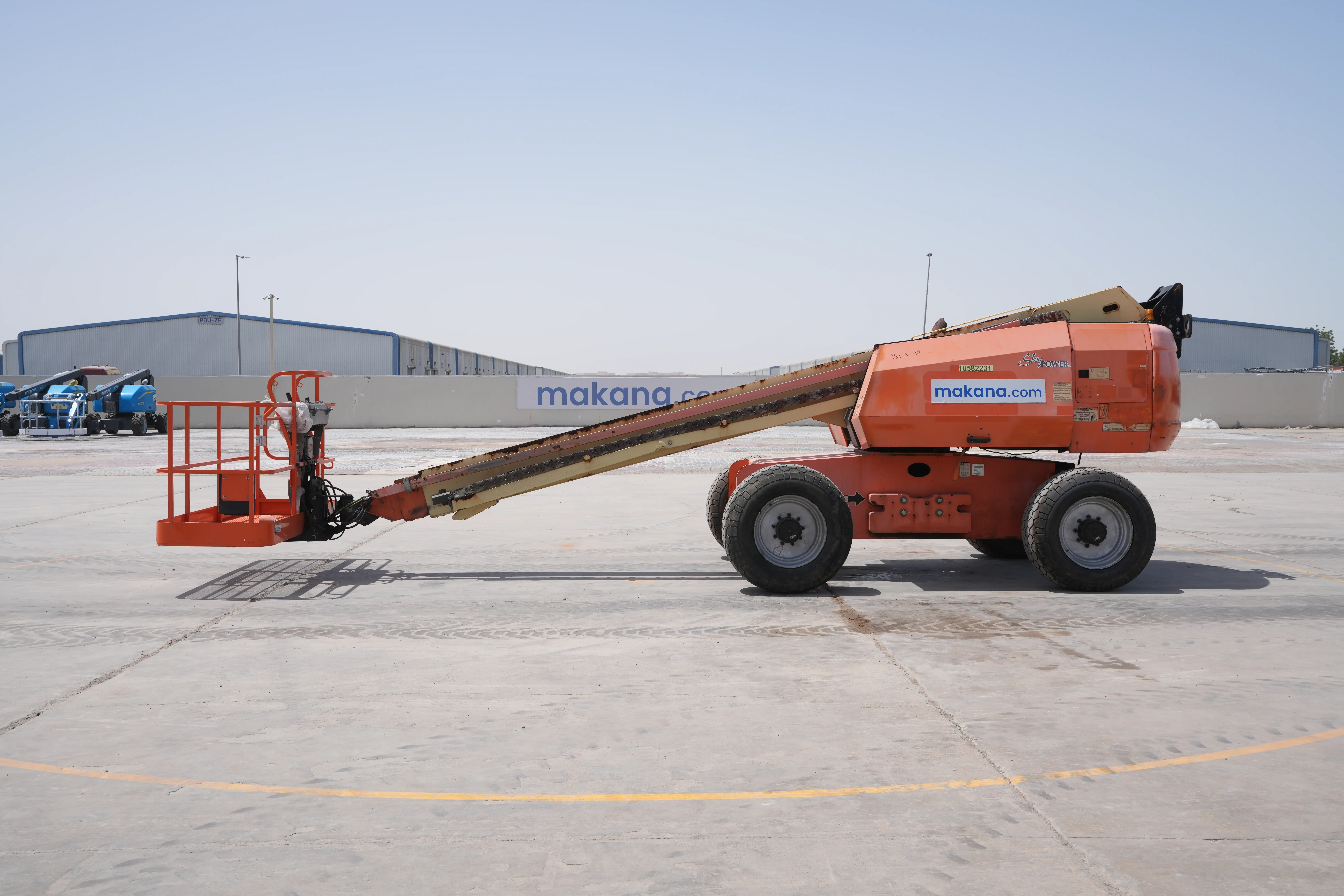 Product-JLG 600S 4WD diesel telescopic boom lift-exterior