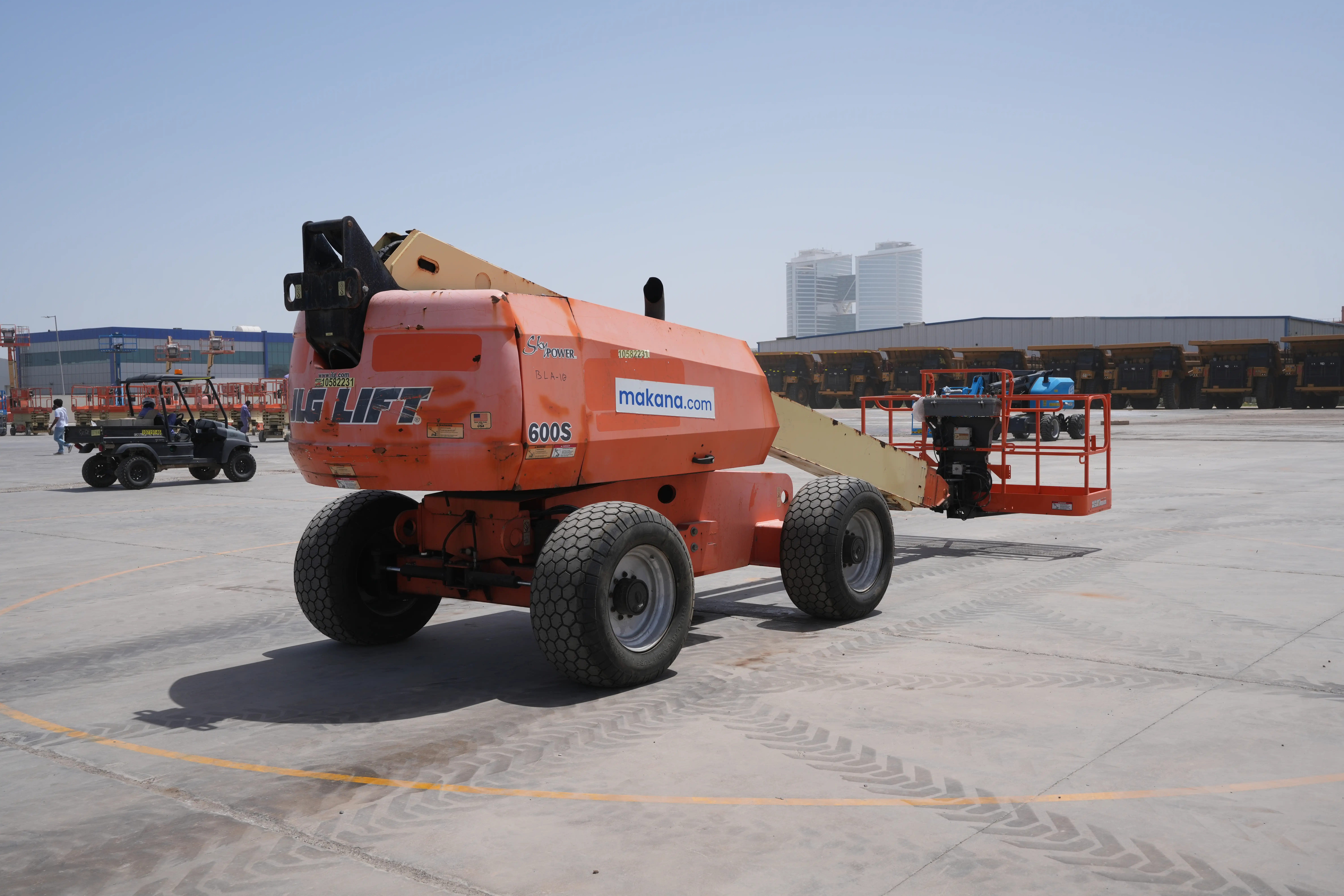 Product-JLG 600S 4WD diesel telescopic boom lift-exterior