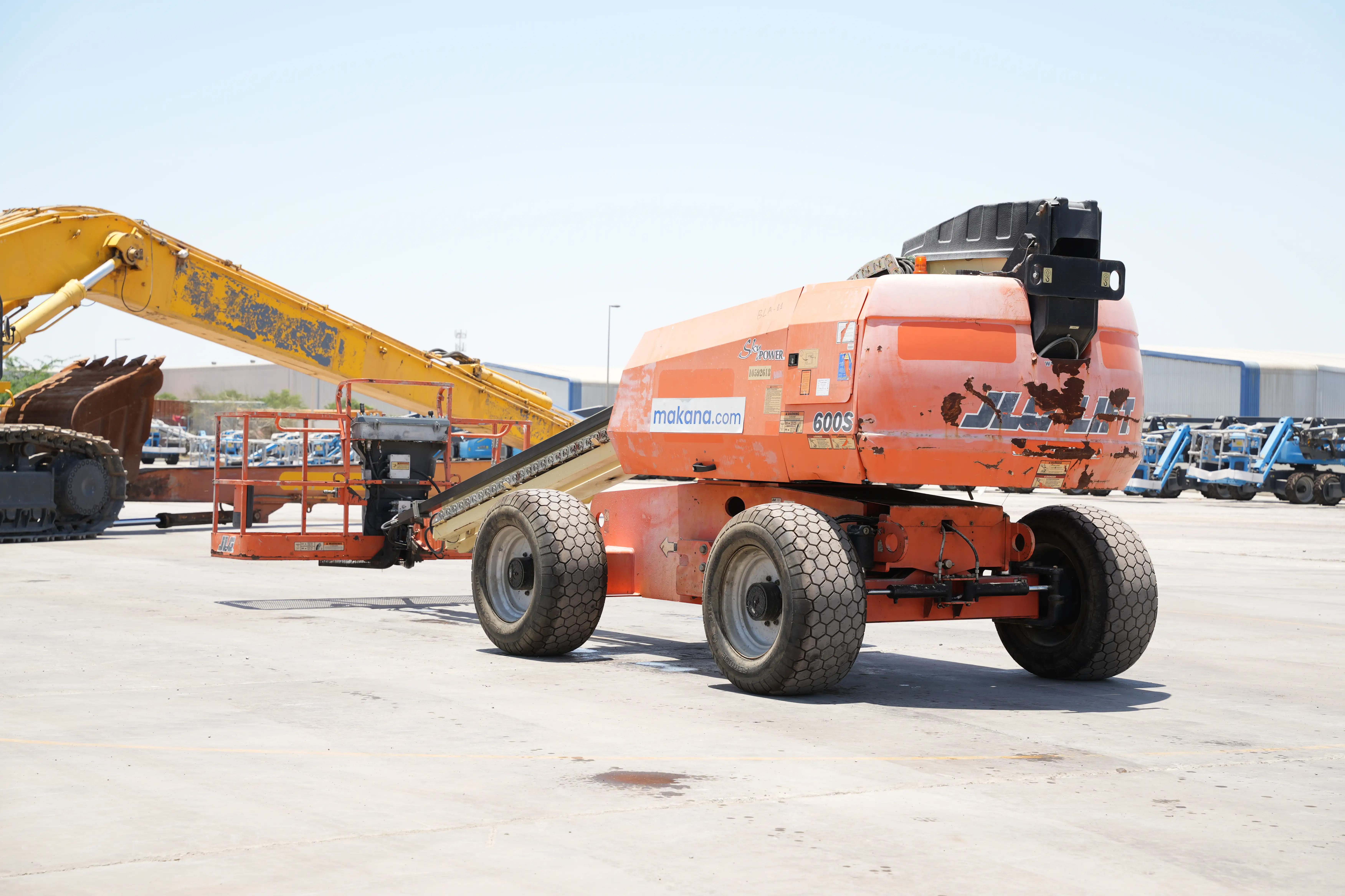 Product-JLG 600S diesel telescopic boom lift-exterior