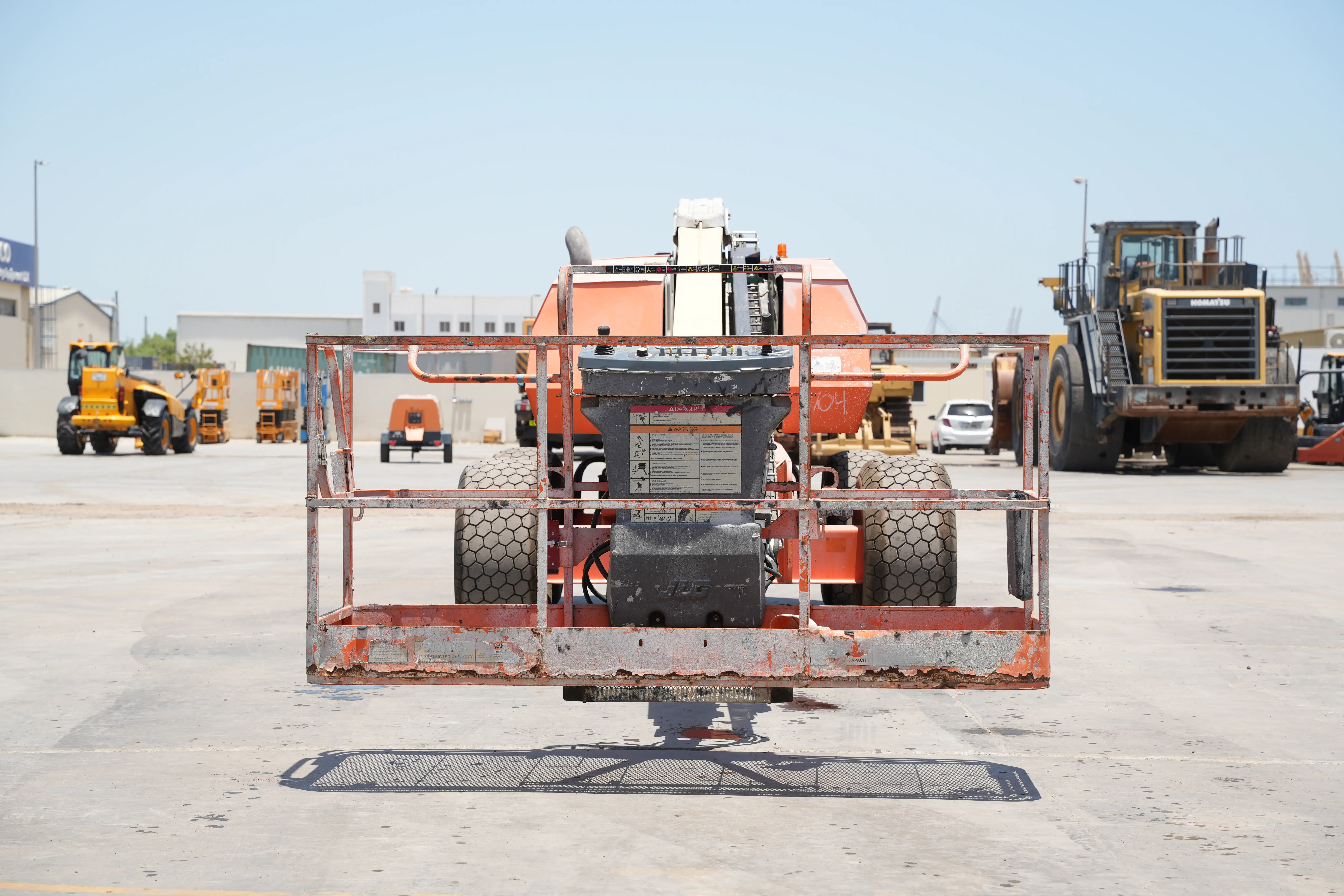 Product-JLG 600S diesel telescopic boom lift-exterior