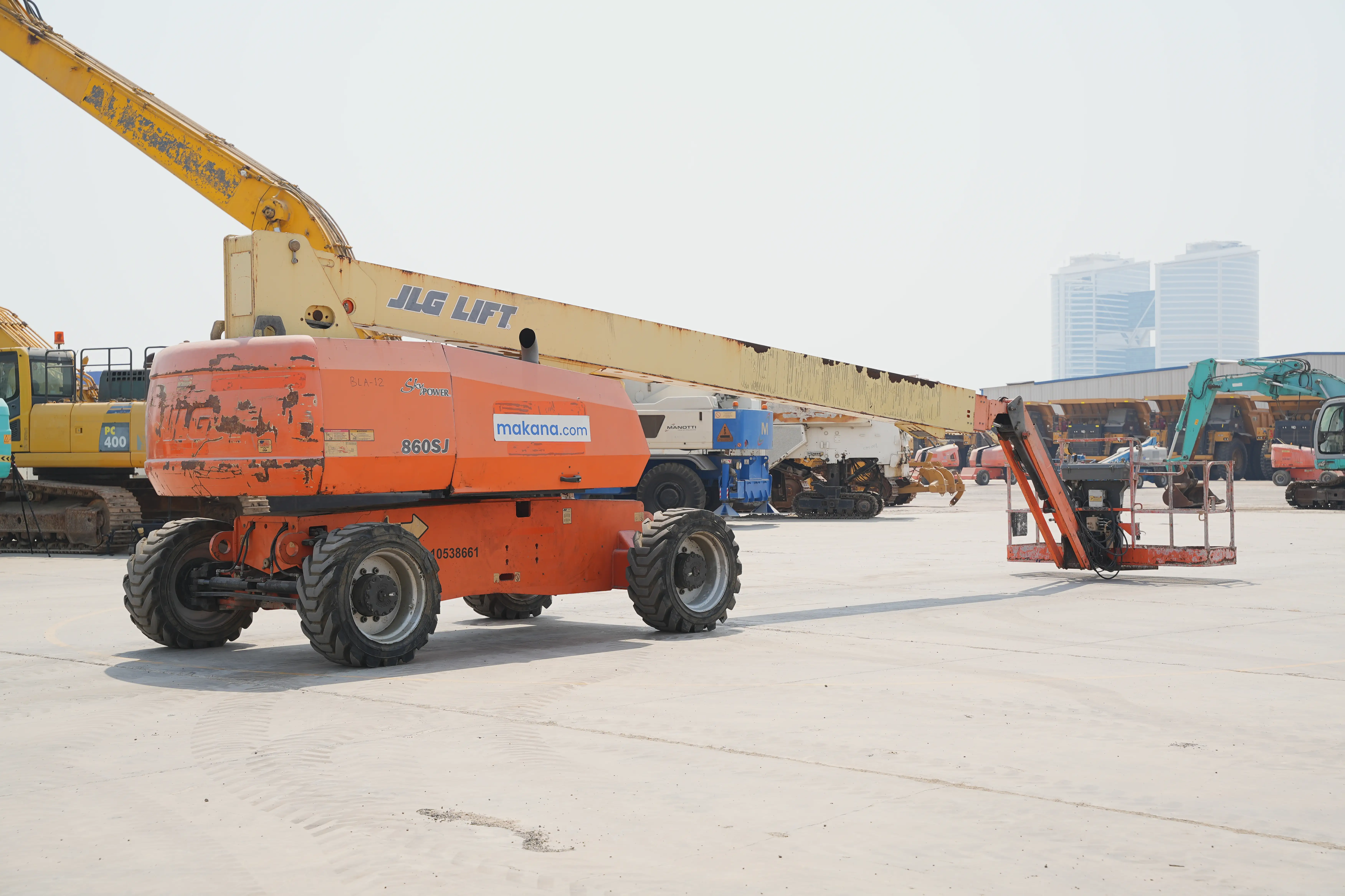 Product-JLG 860SJ 4WD diesel telescopic boom lift-exterior
