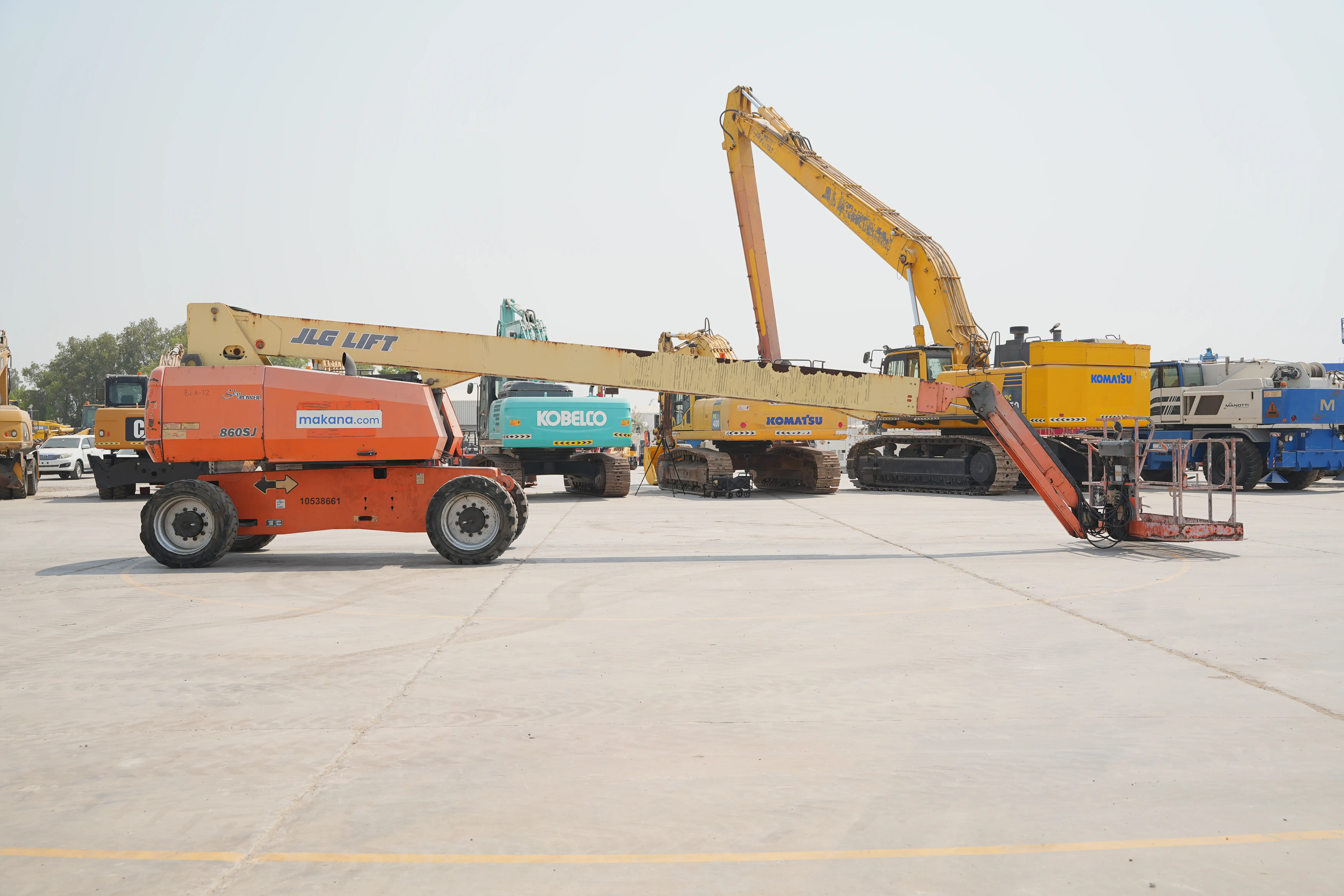 Product-JLG 860SJ 4WD diesel telescopic boom lift-exterior
