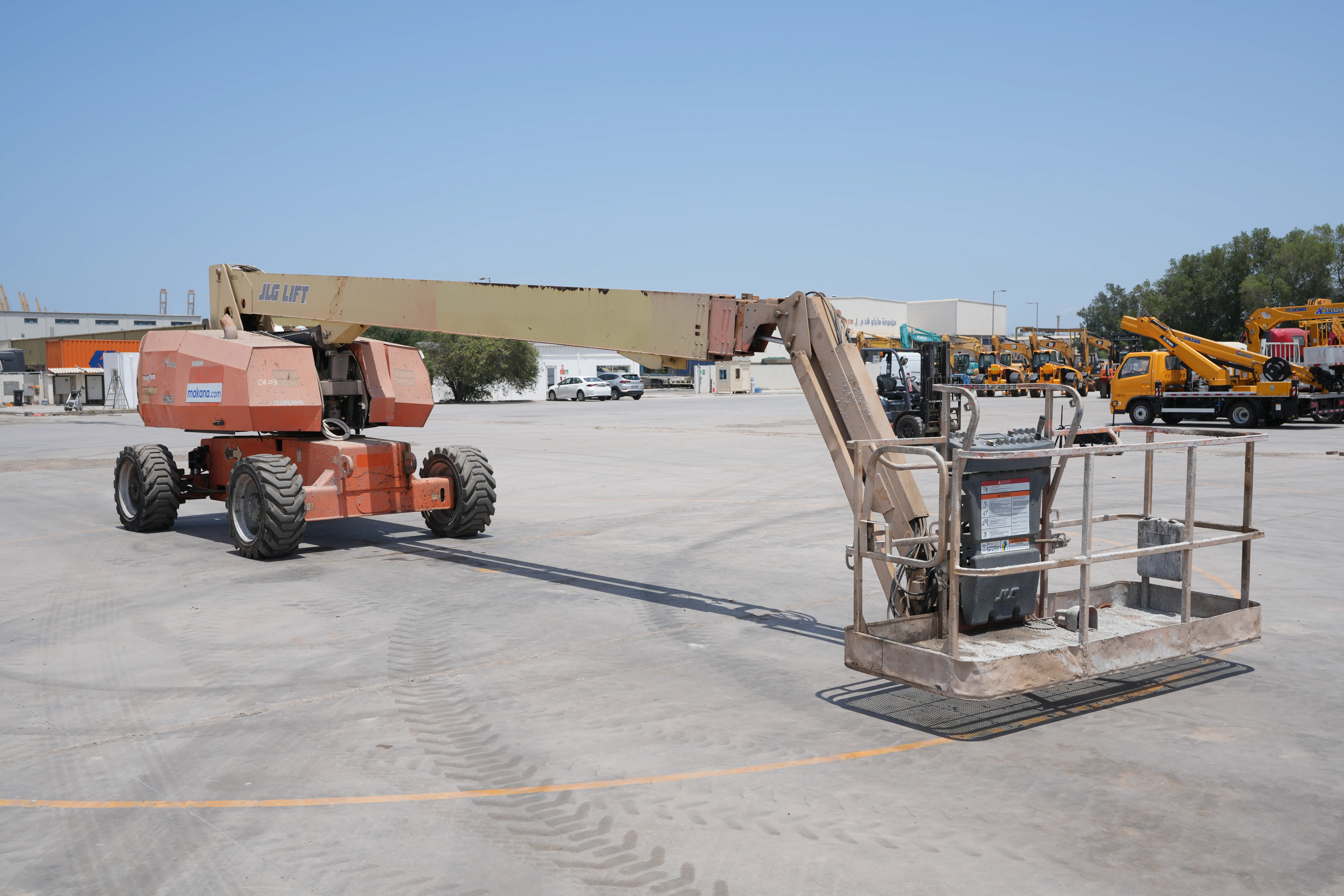 Product-JLG 860SJ 4WD diesel telescopic boom lift-exterior