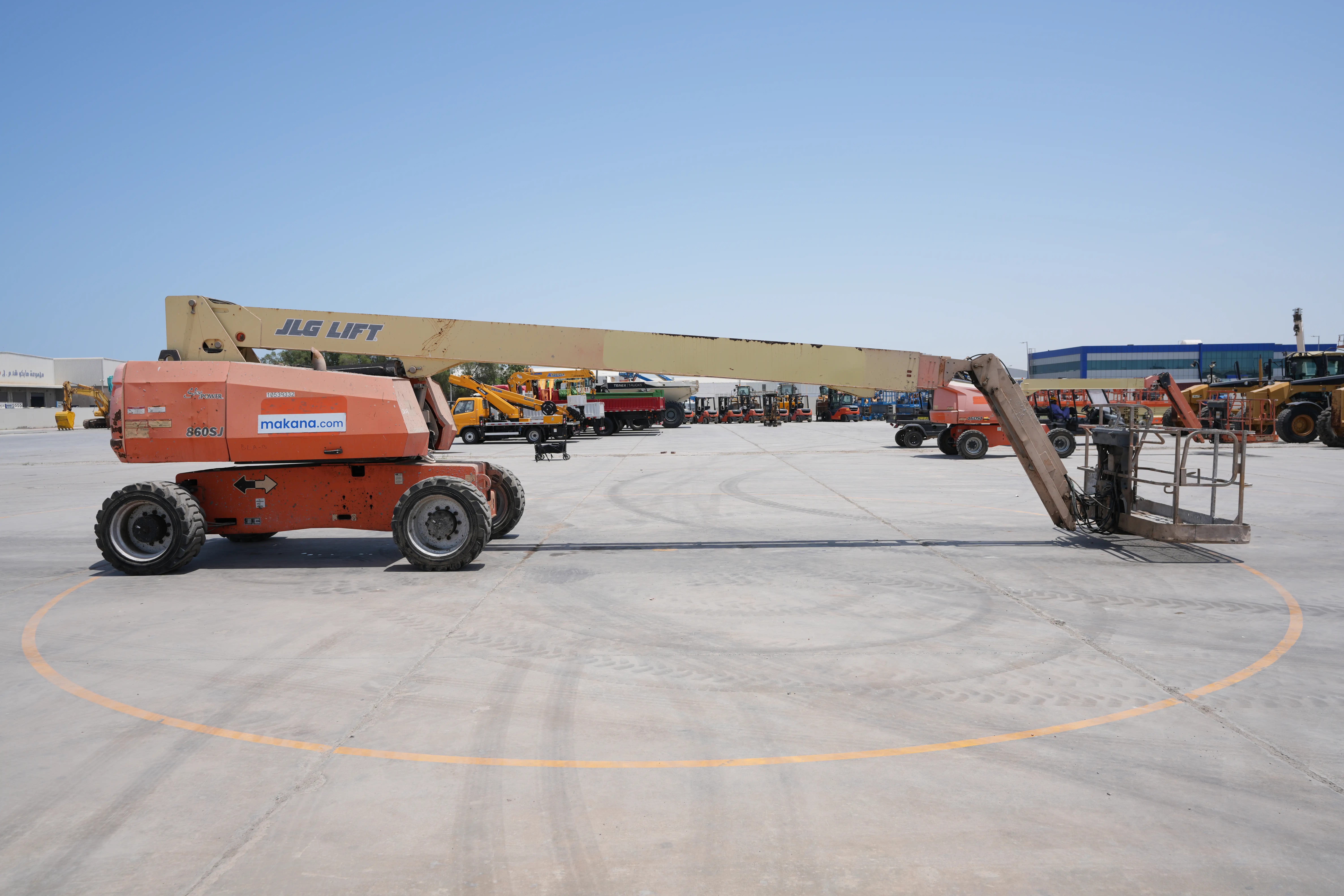 Product-JLG 860SJ 4WD diesel telescopic boom lift-exterior