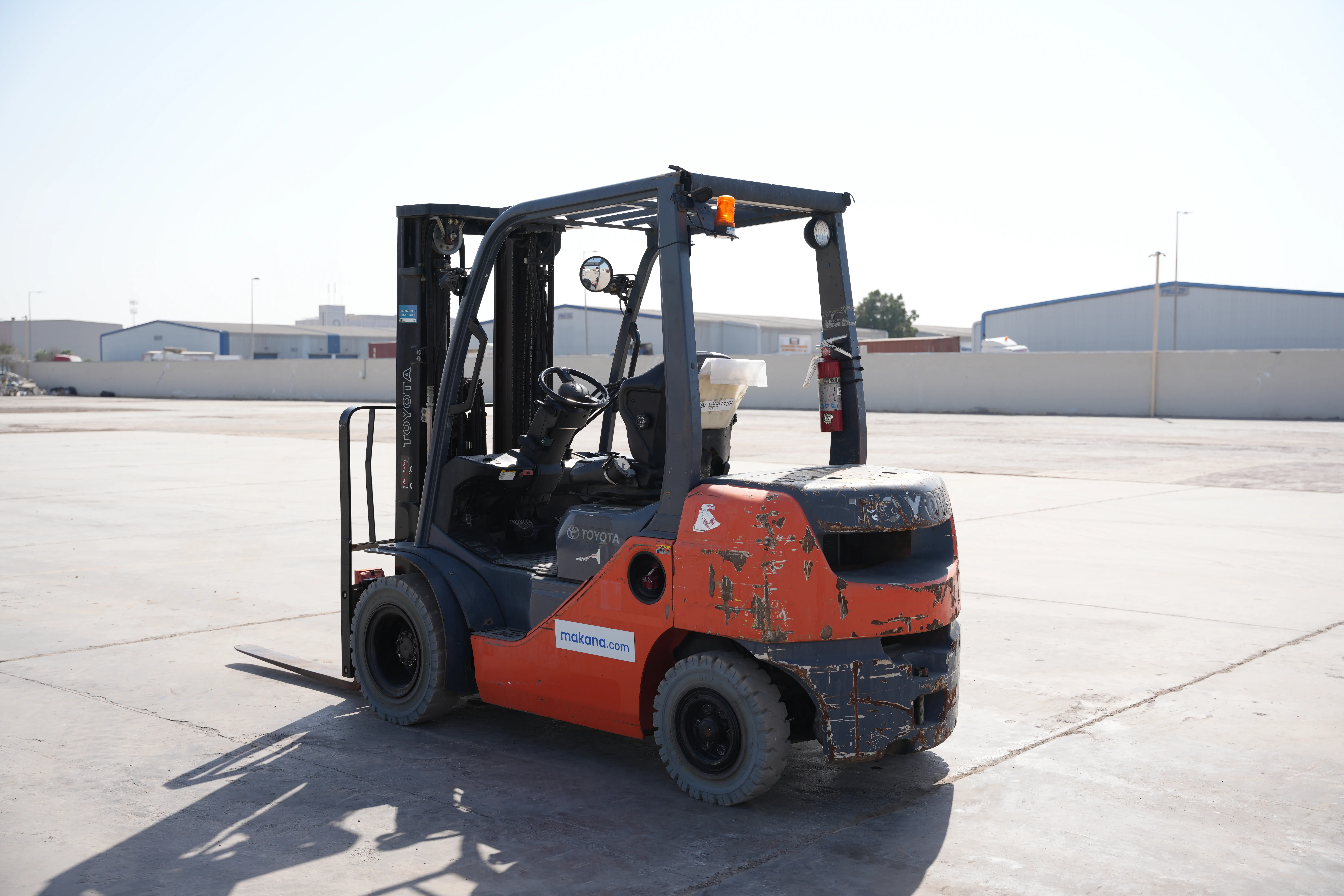 Product-Toyota 8FDU25 diesel forklift-exterior