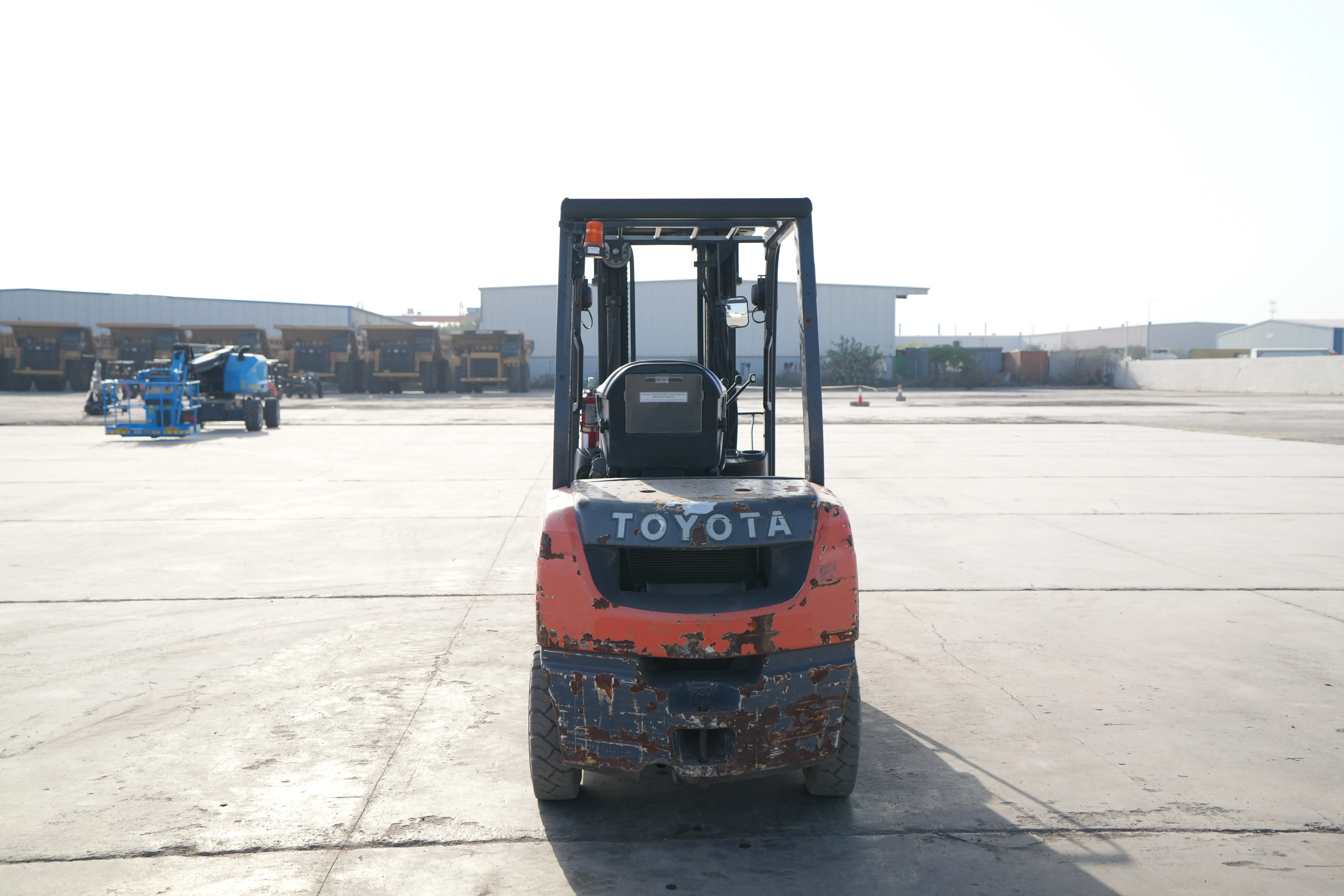 Product-Toyota 8FDU30 diesel forklift-exterior