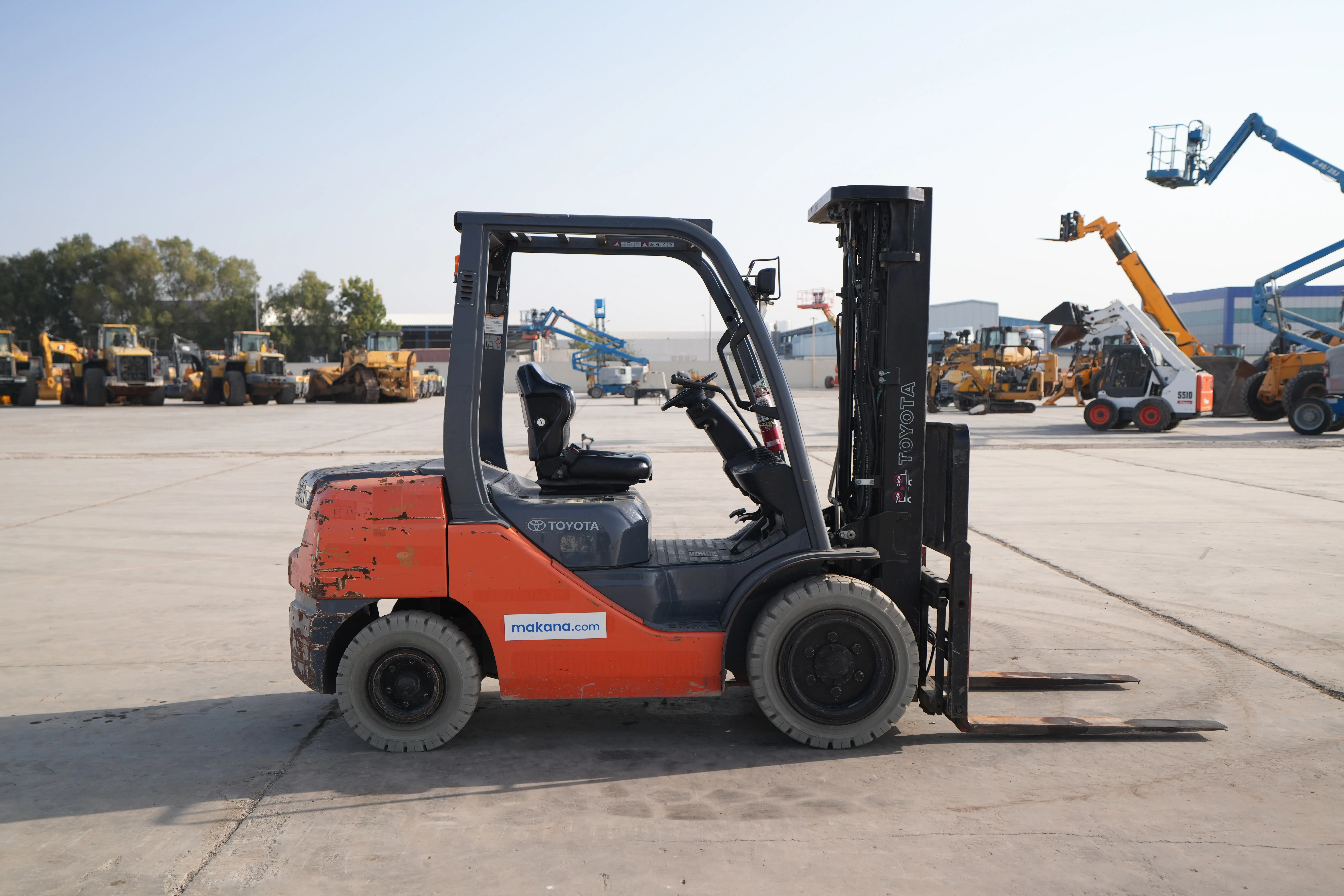 Product-Toyota 8FDU30 diesel forklift-exterior