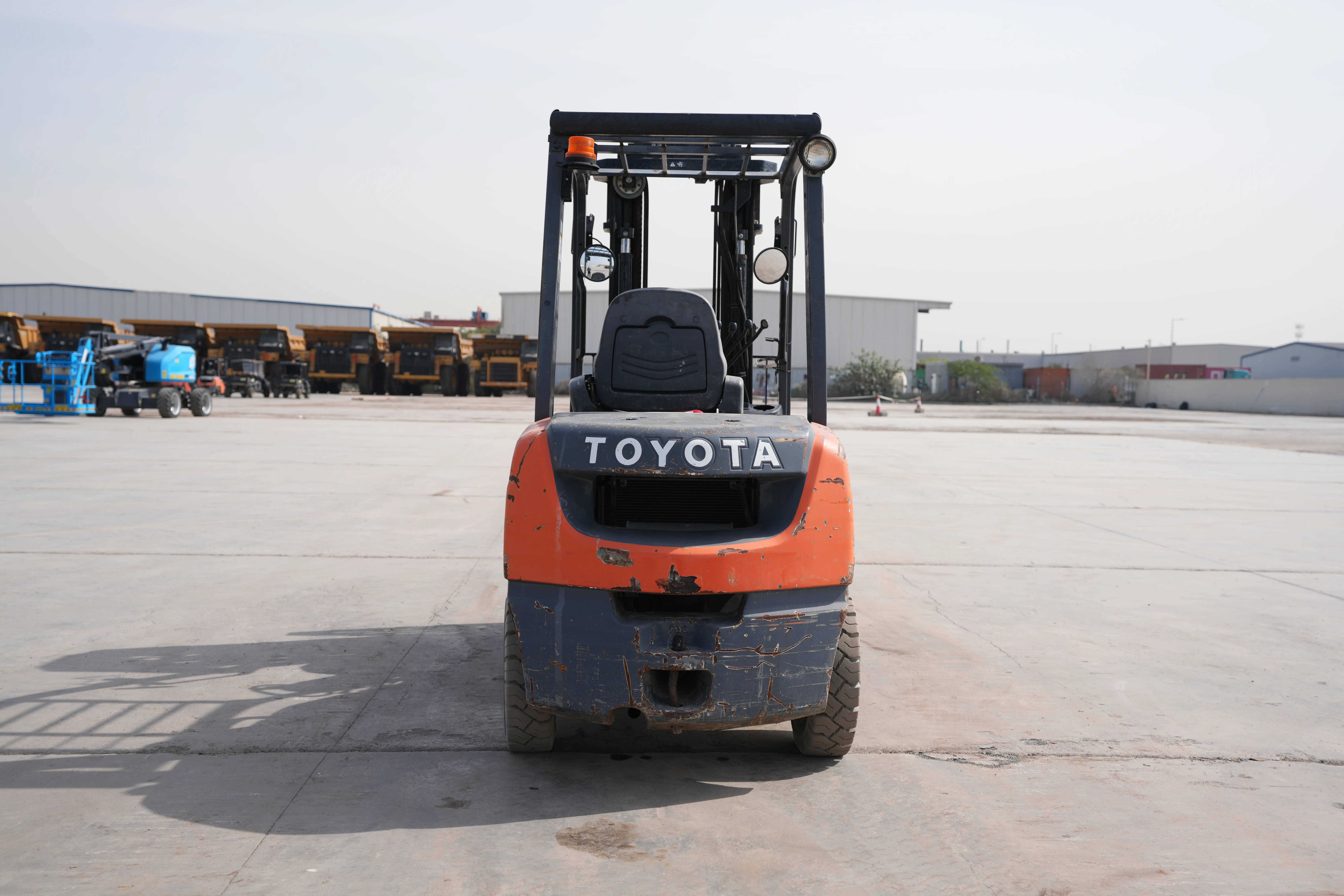 Product-Toyota 8FDU30 diesel forklift-exterior