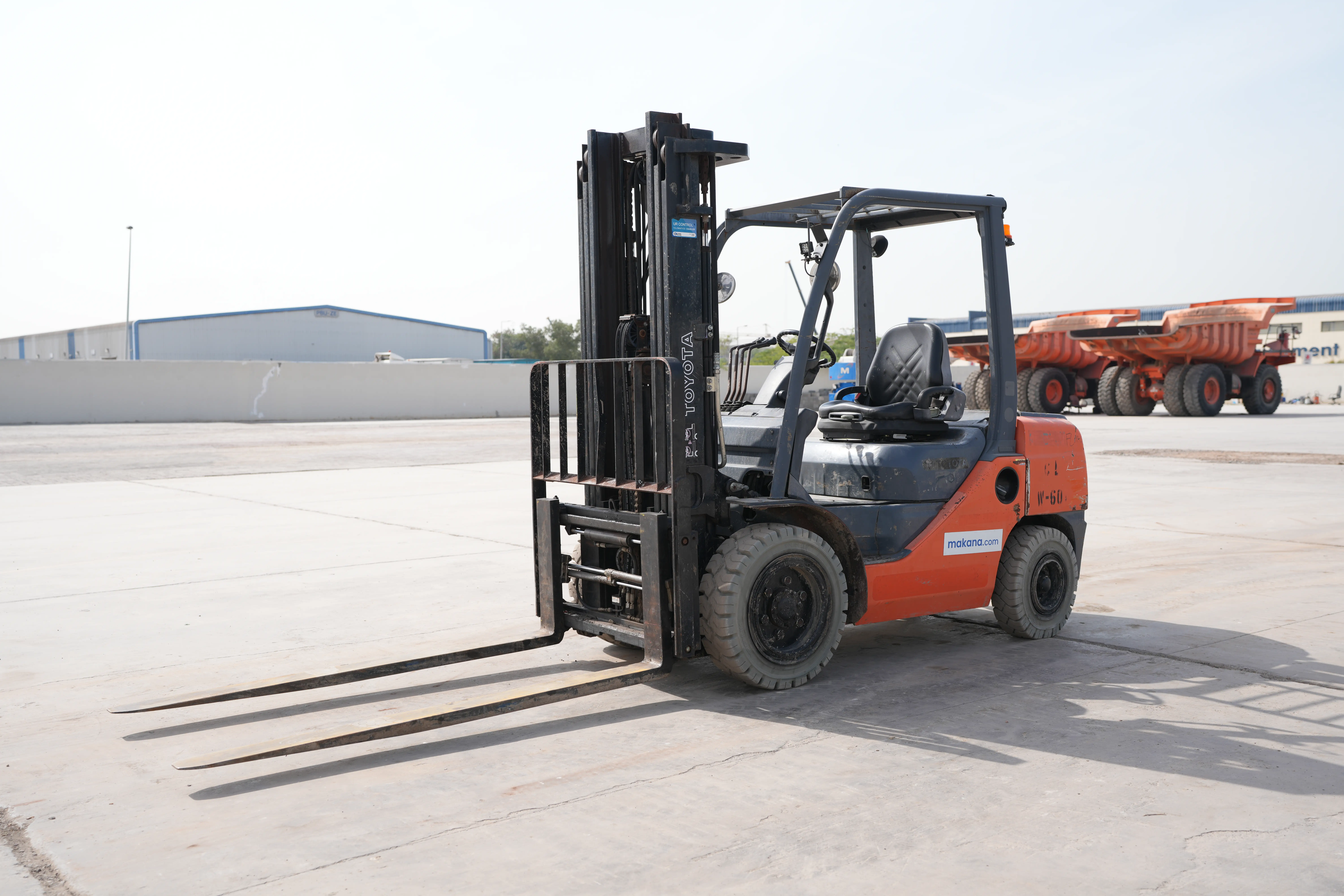 Product-Toyota 8FDU30 diesel forklift-exterior