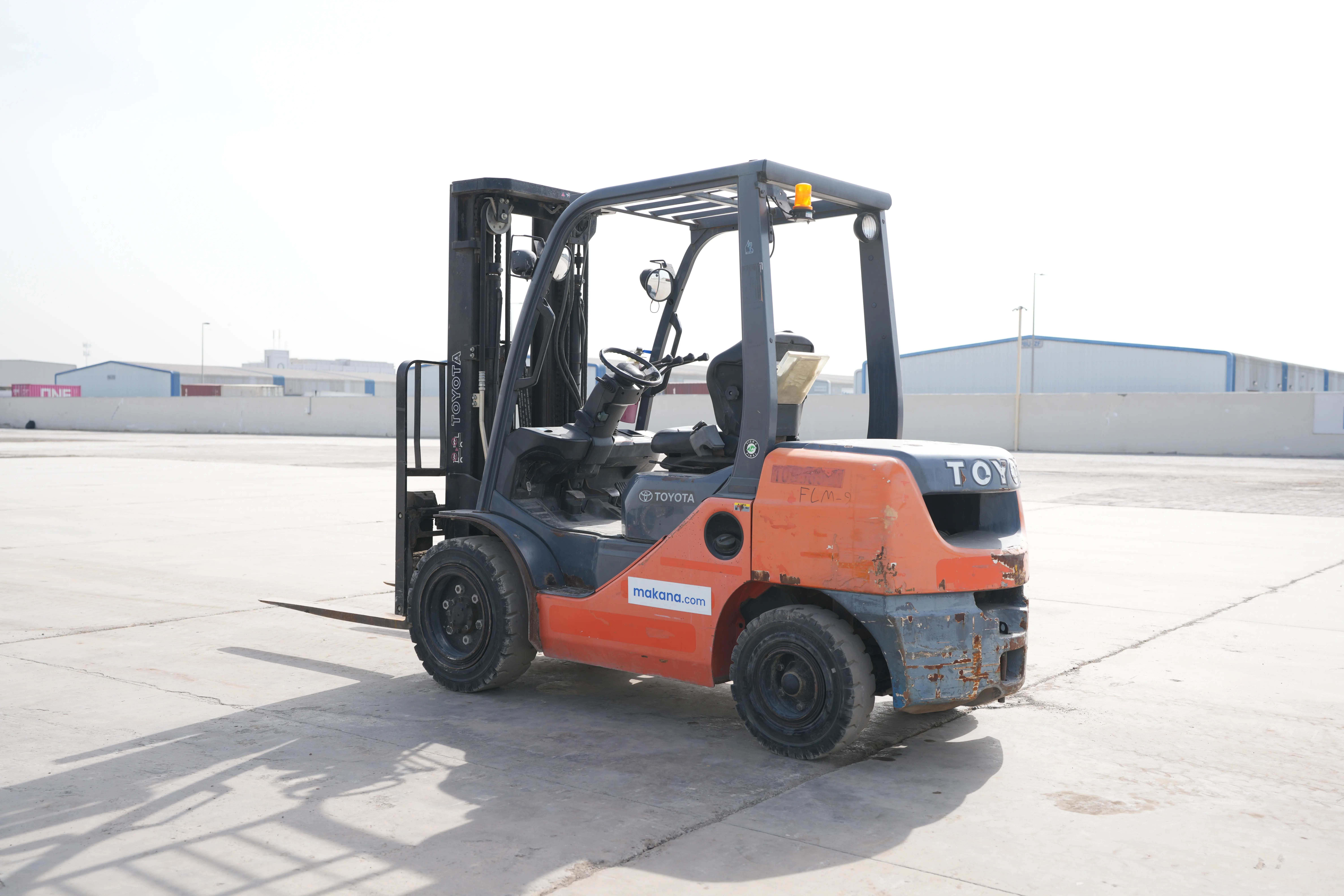 Product-Toyota 8FDU30 diesel forklift-exterior