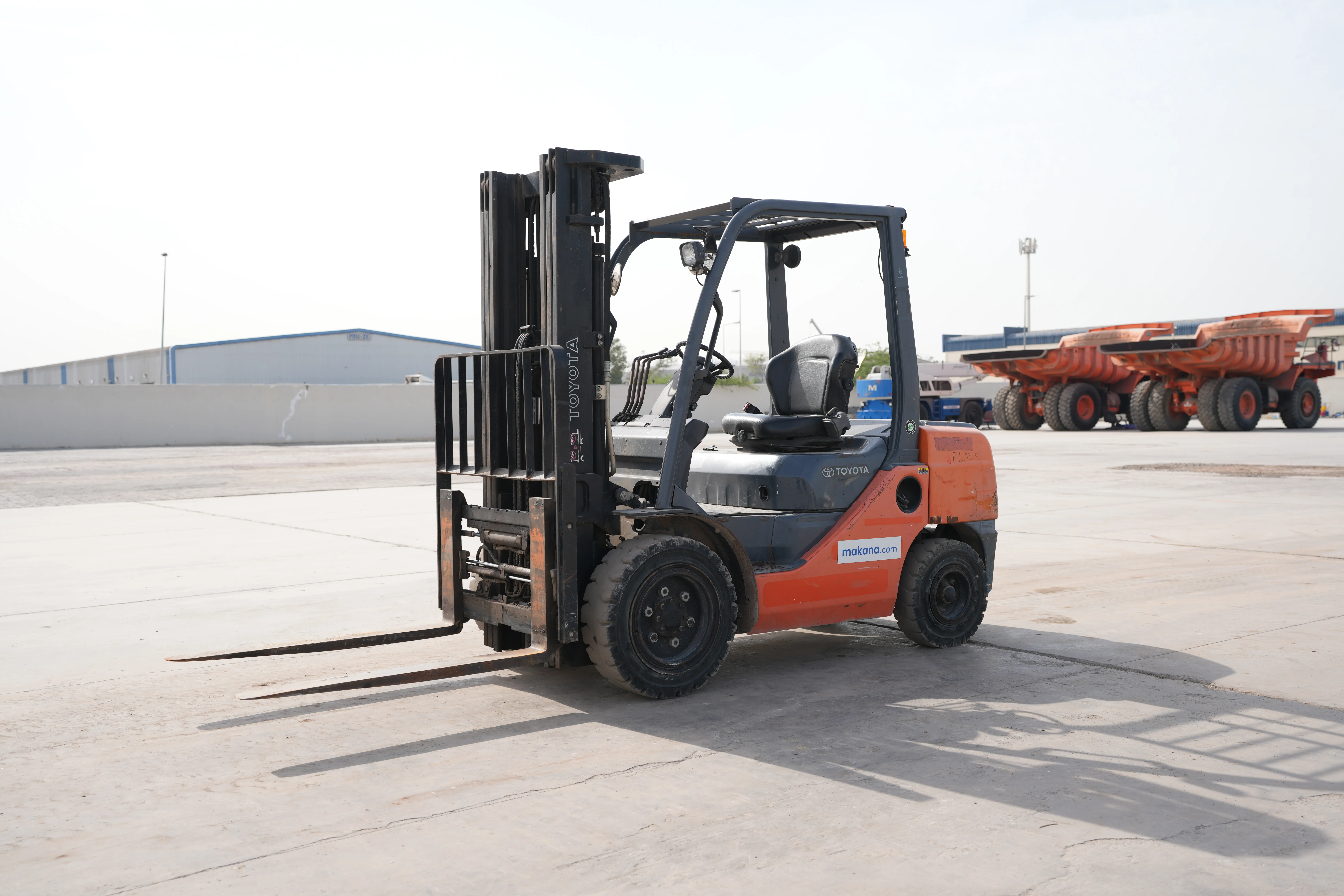Product-Toyota 8FDU30 diesel forklift-exterior