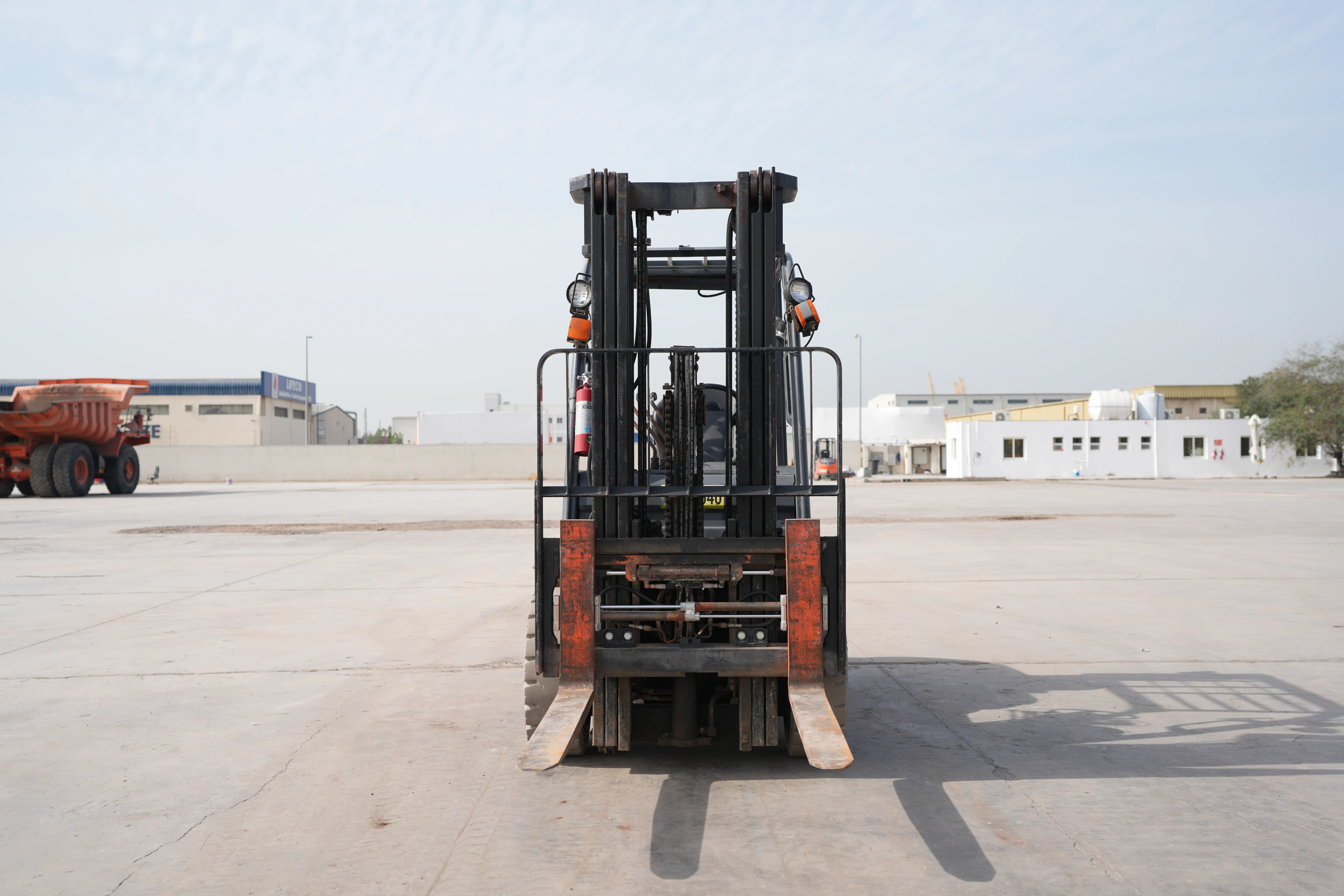 Product-Toyota 8FDU30 diesel forklift-exterior