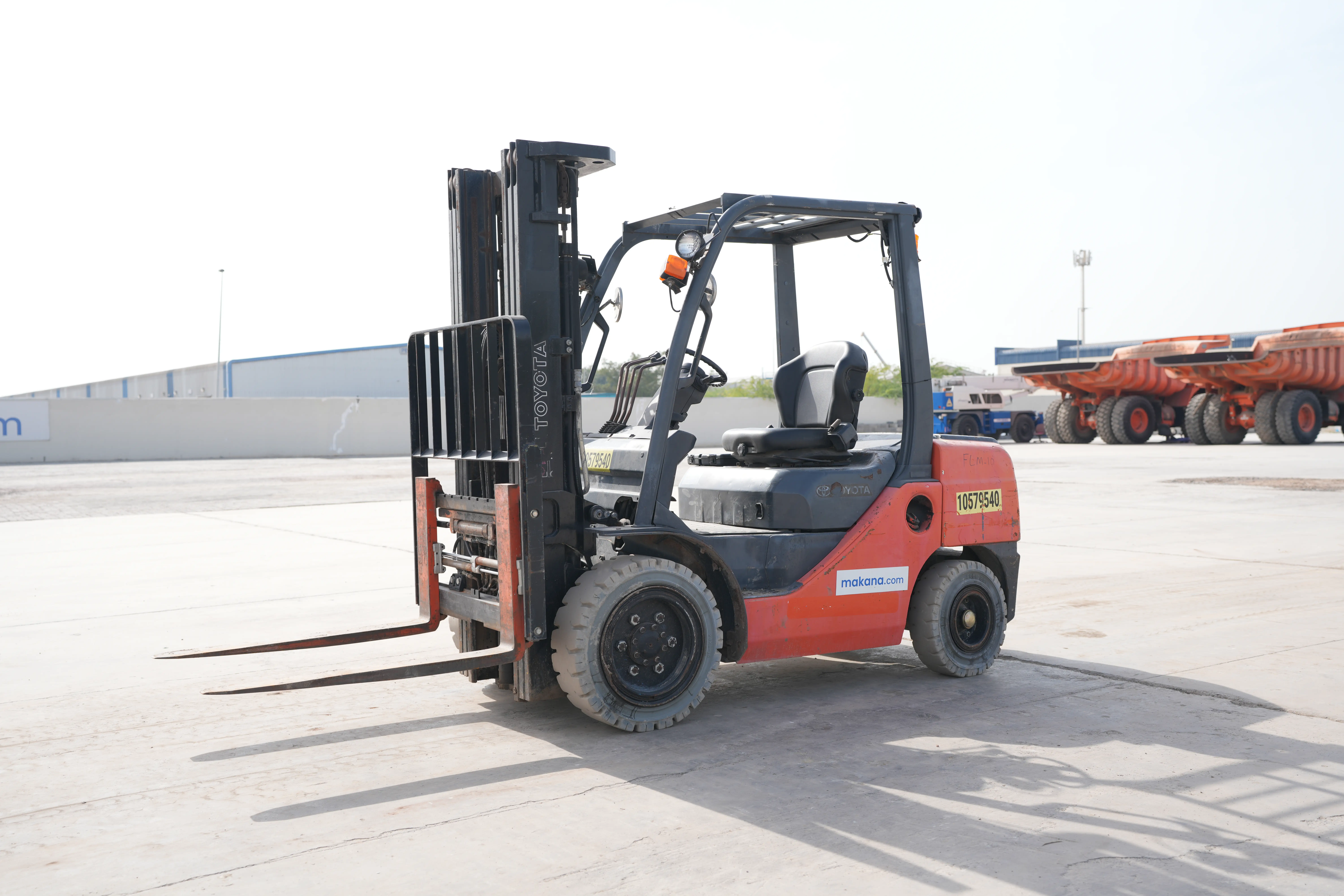 Product-Toyota 8FDU30 diesel forklift-exterior