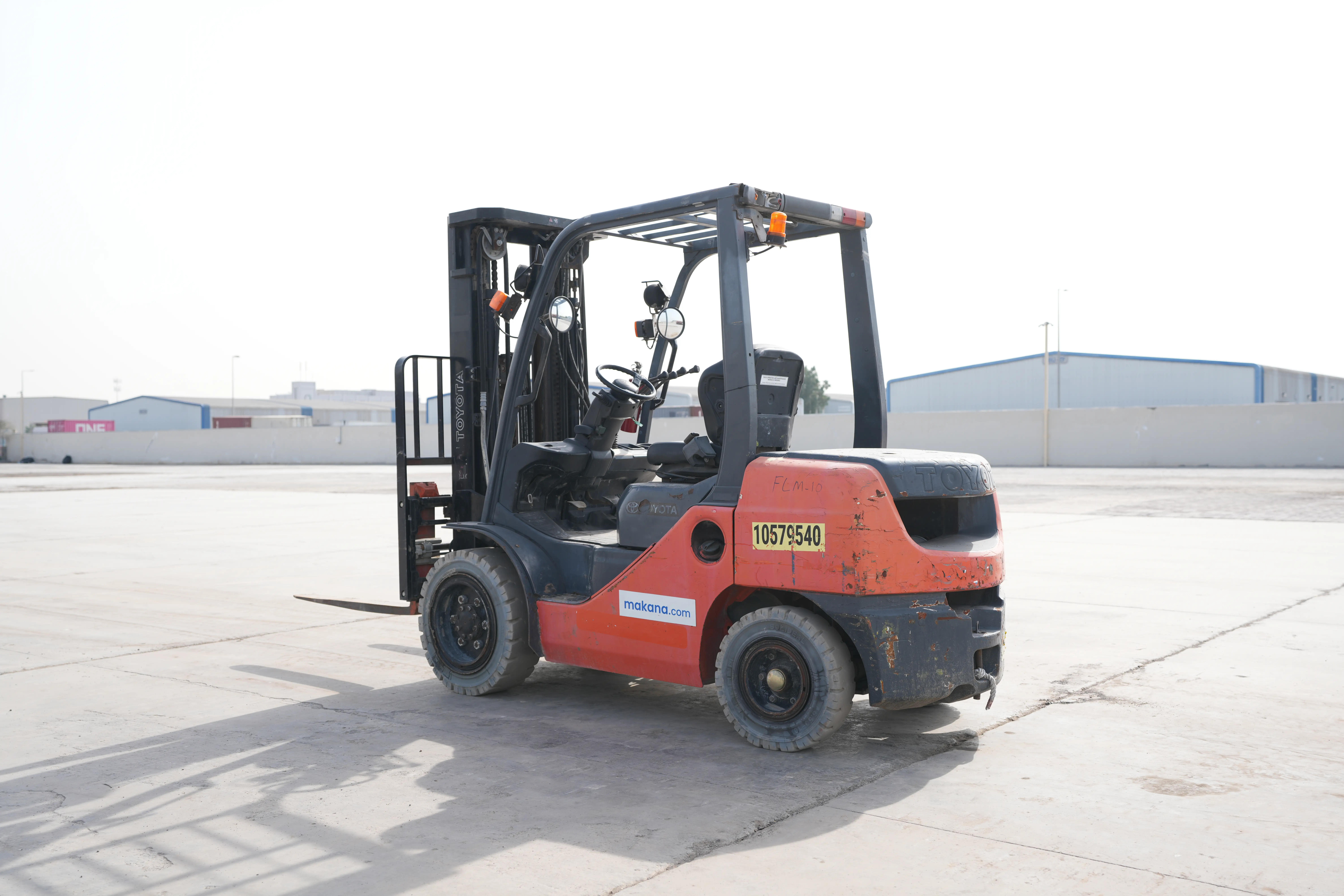 Product-Toyota 8FDU30 diesel forklift-exterior