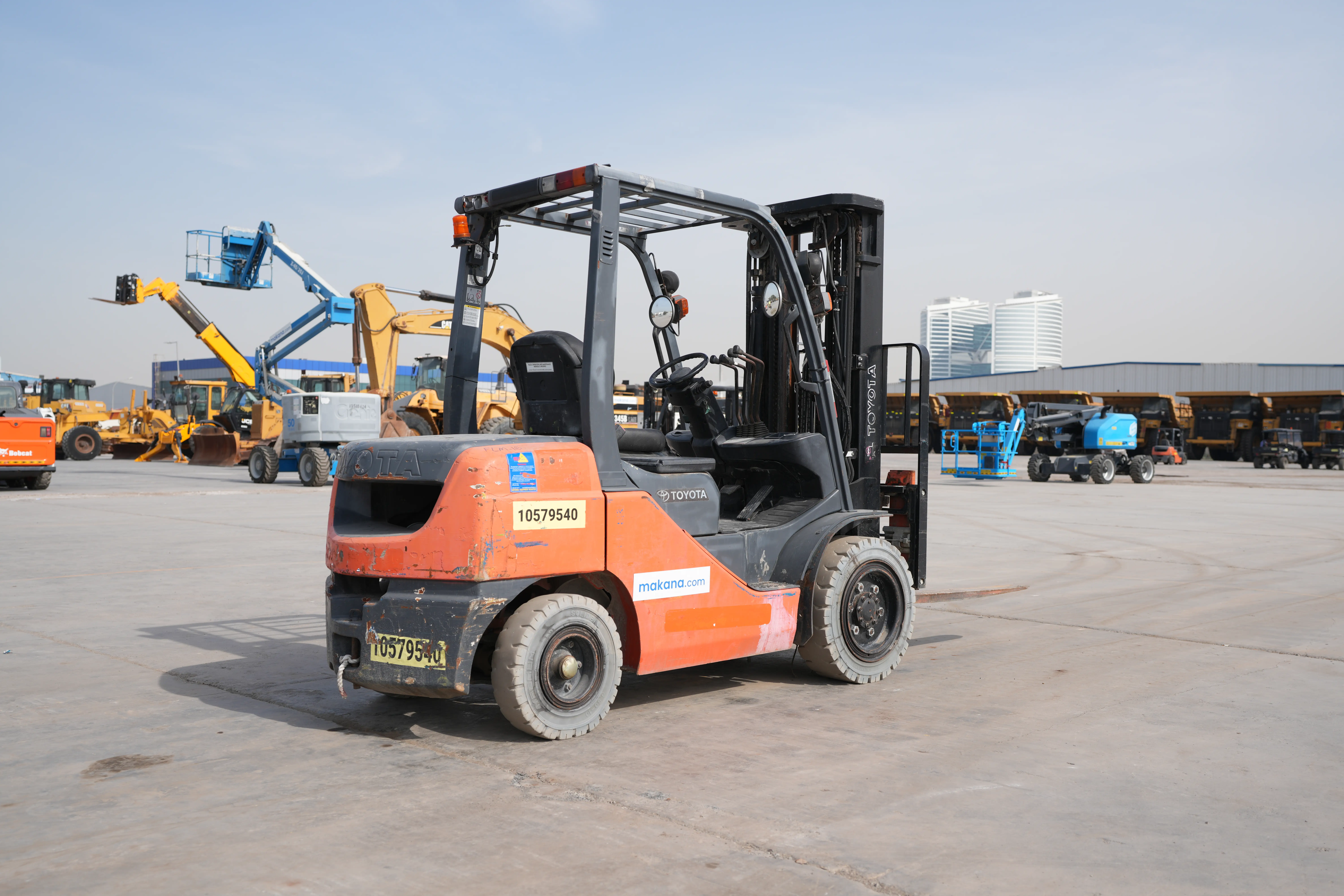Product-Toyota 8FDU30 diesel forklift-exterior