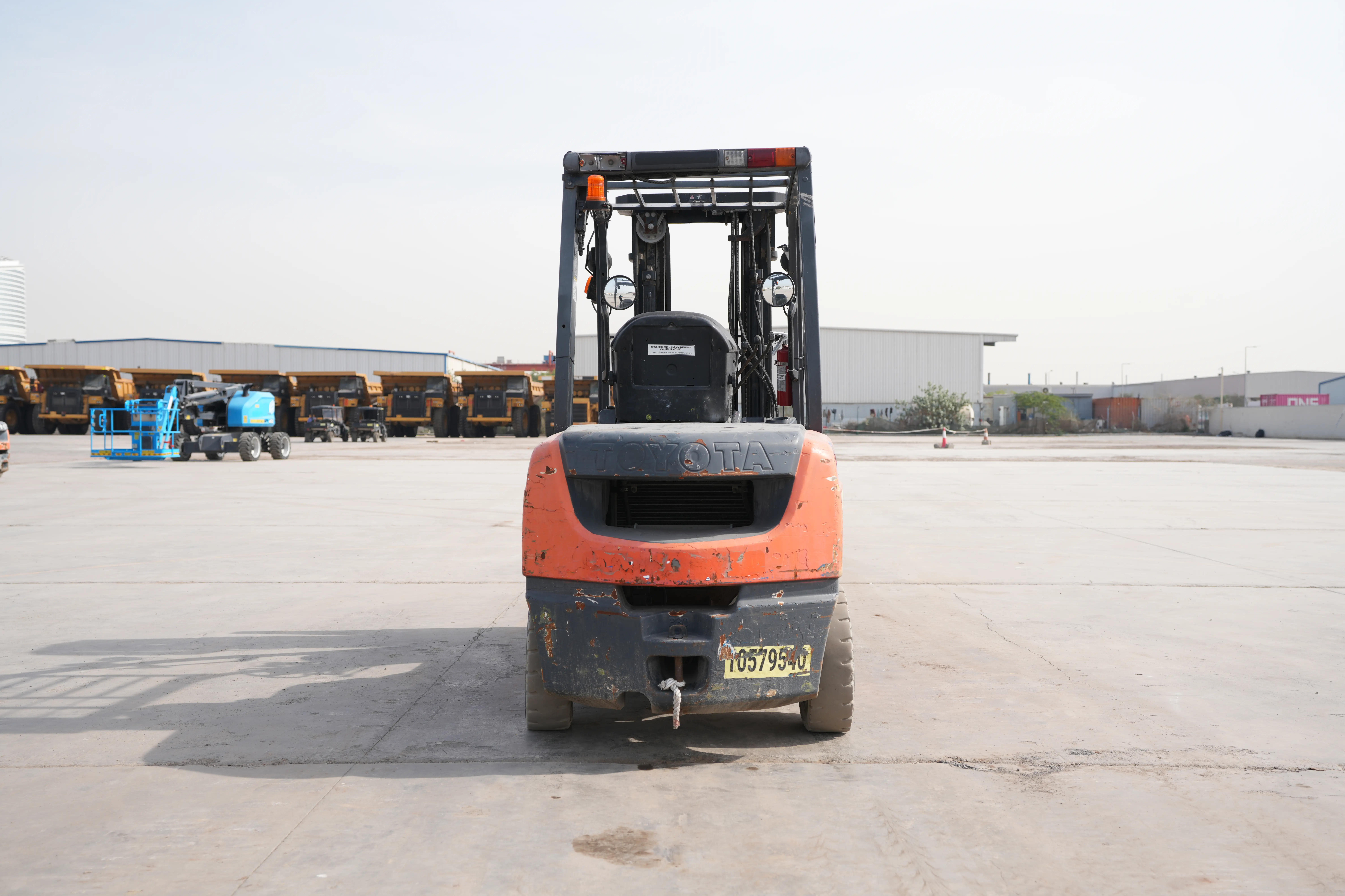 Product-Toyota 8FDU30 diesel forklift-exterior