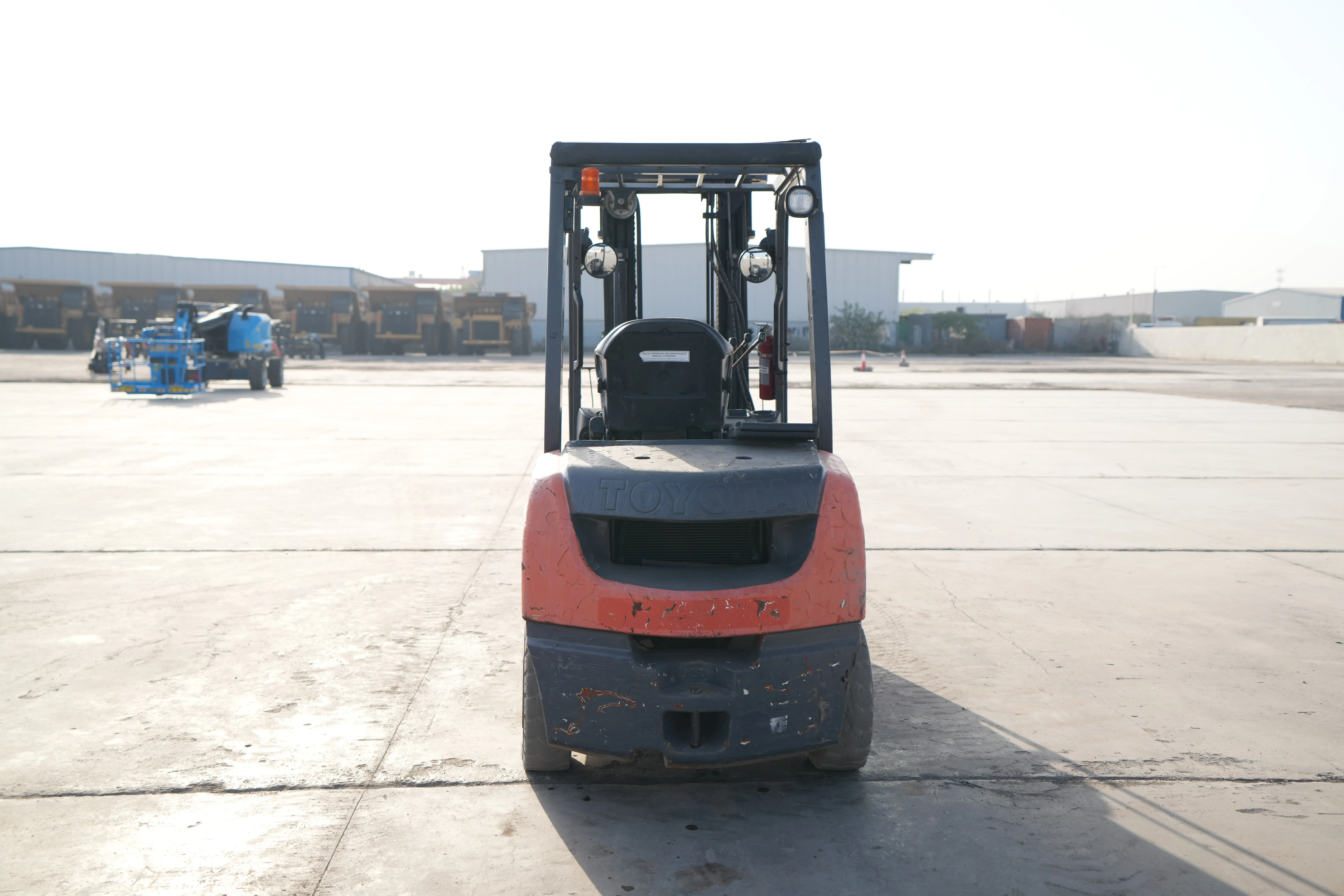 Product-Toyota 8FDU30 diesel forklift-exterior