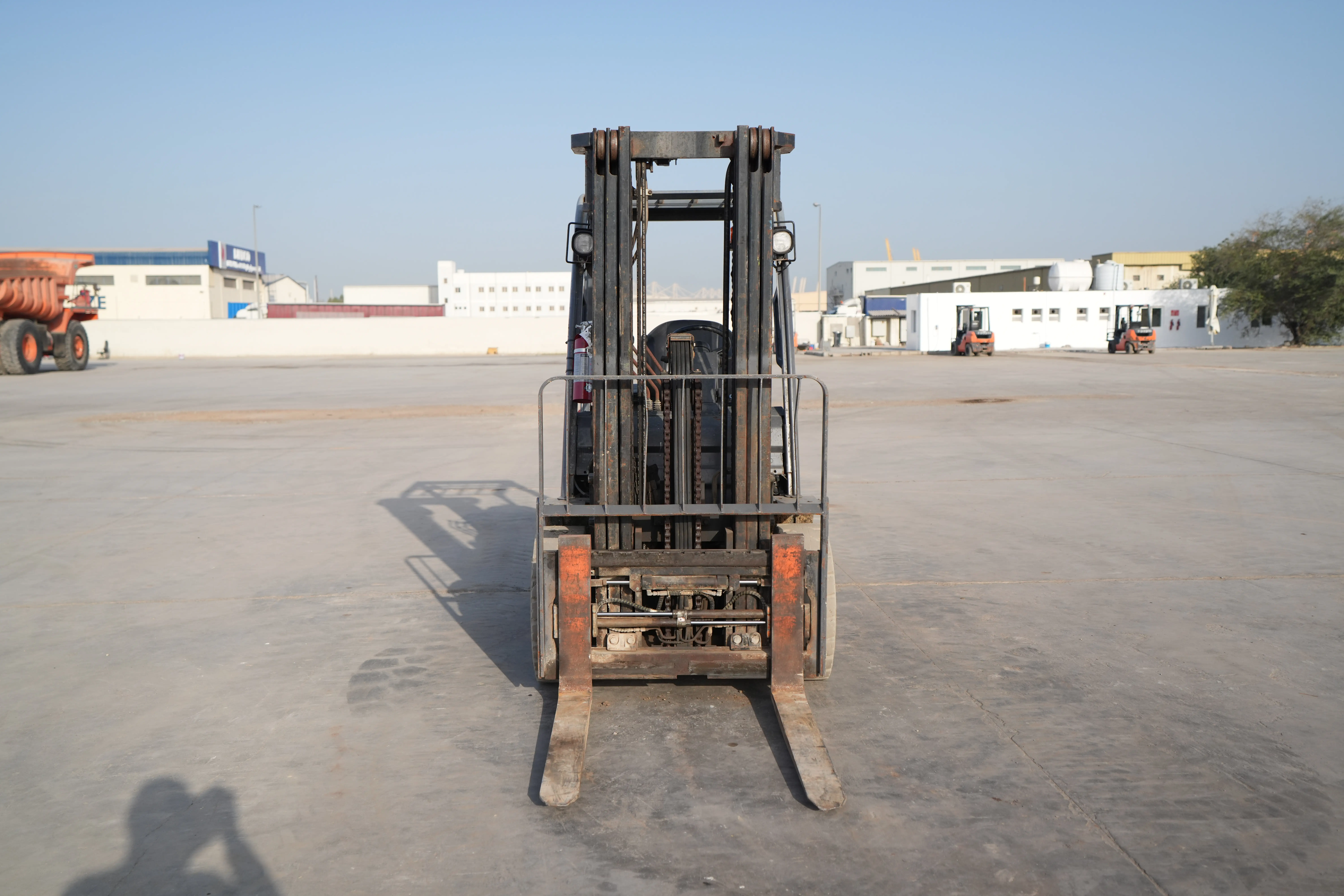 Product-Toyota 8FDU30 diesel forklift-exterior